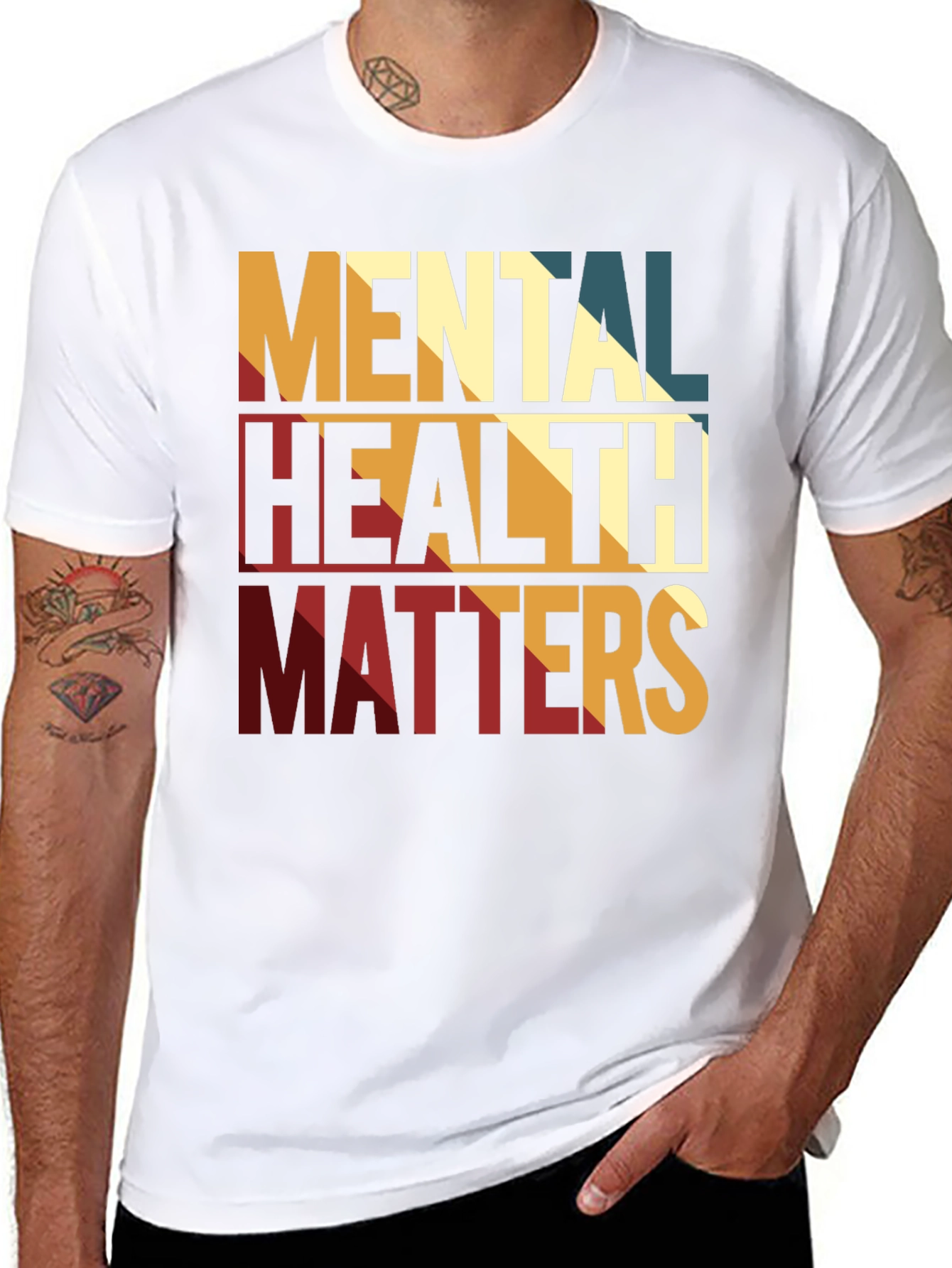 Mental Health Matters Retro Tee
