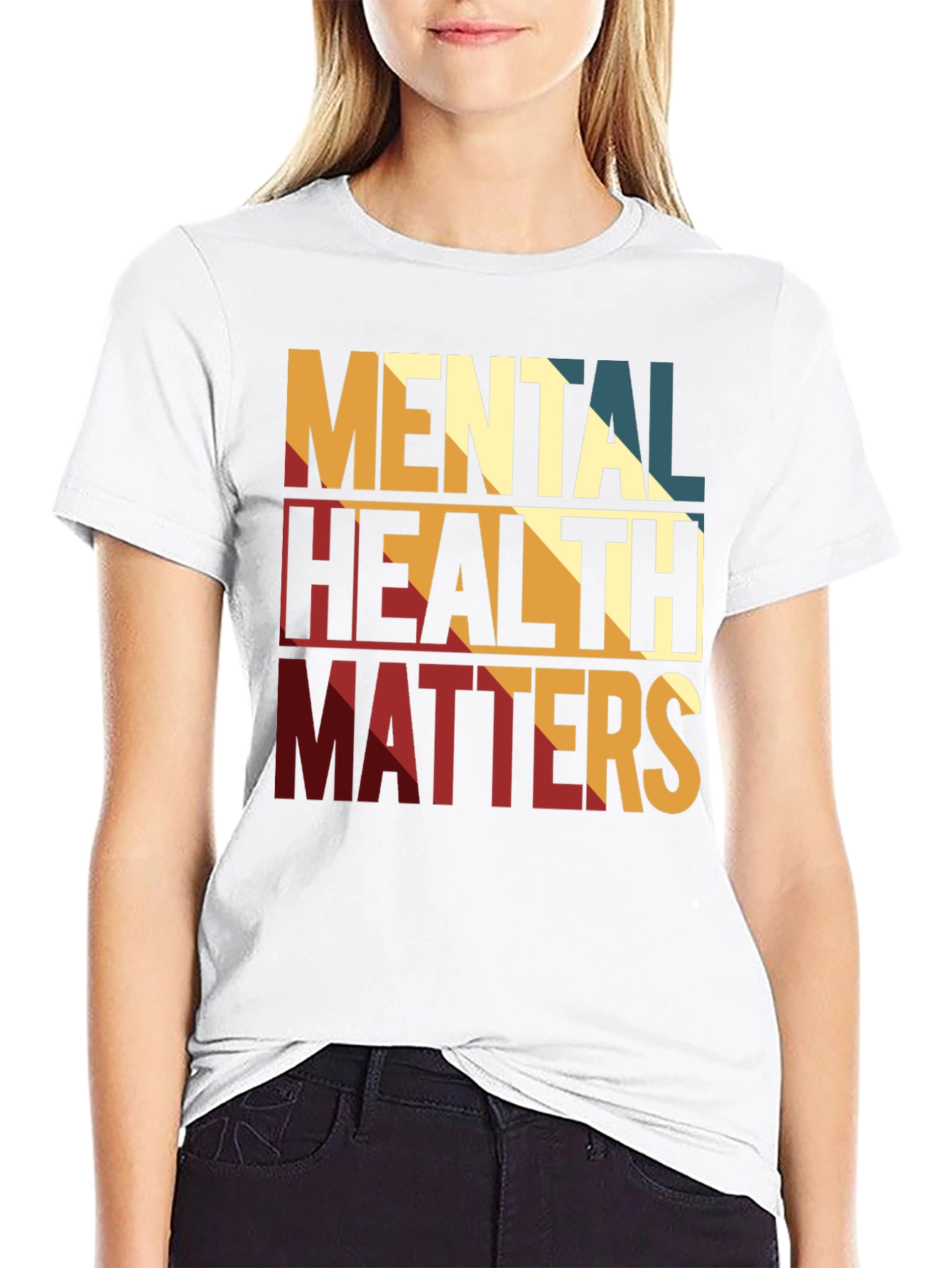 Mental Health Matters Retro Tee