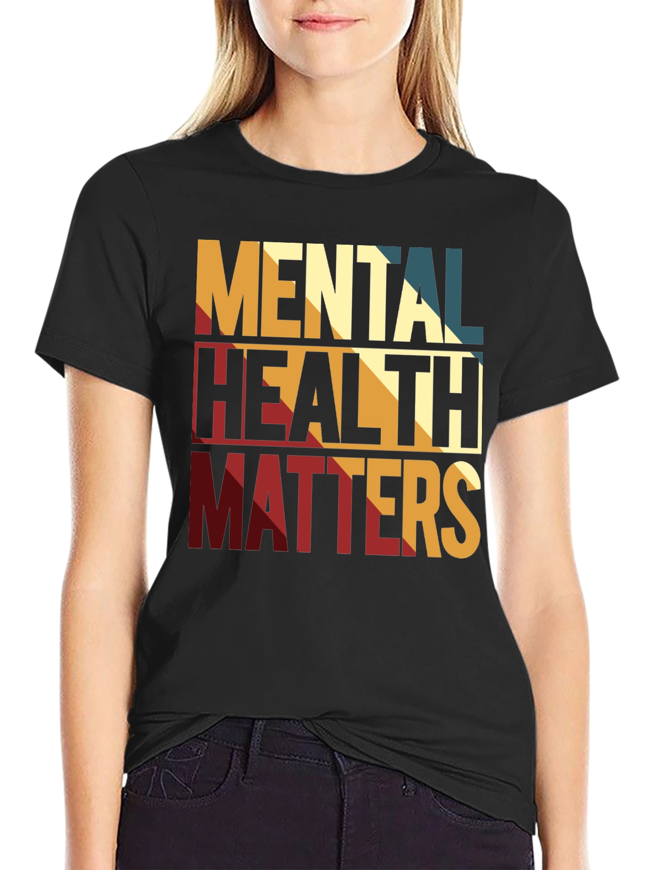 Mental Health Matters Retro Tee