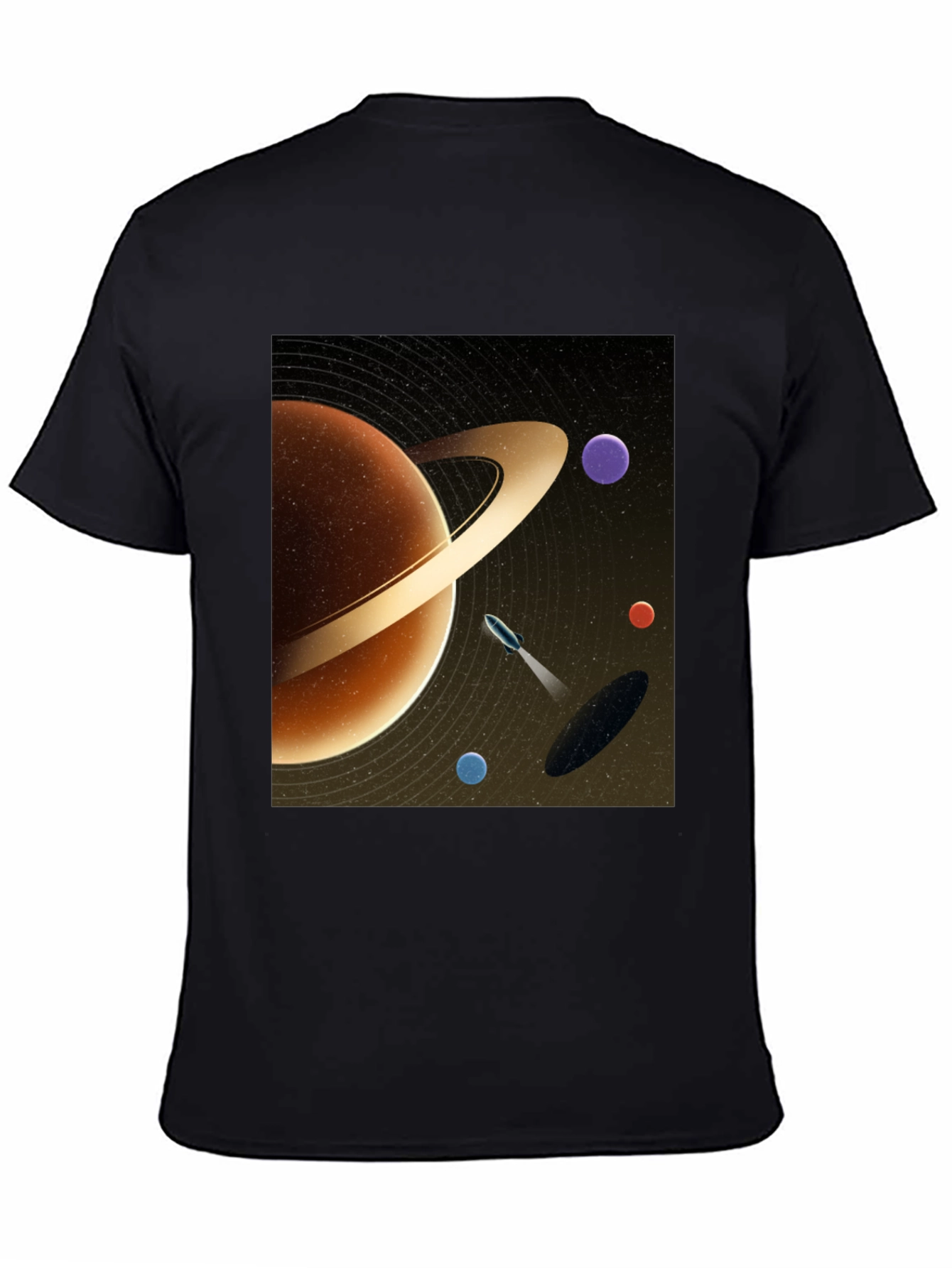Cosmic Saturn Graphic Tee - Space Adventure