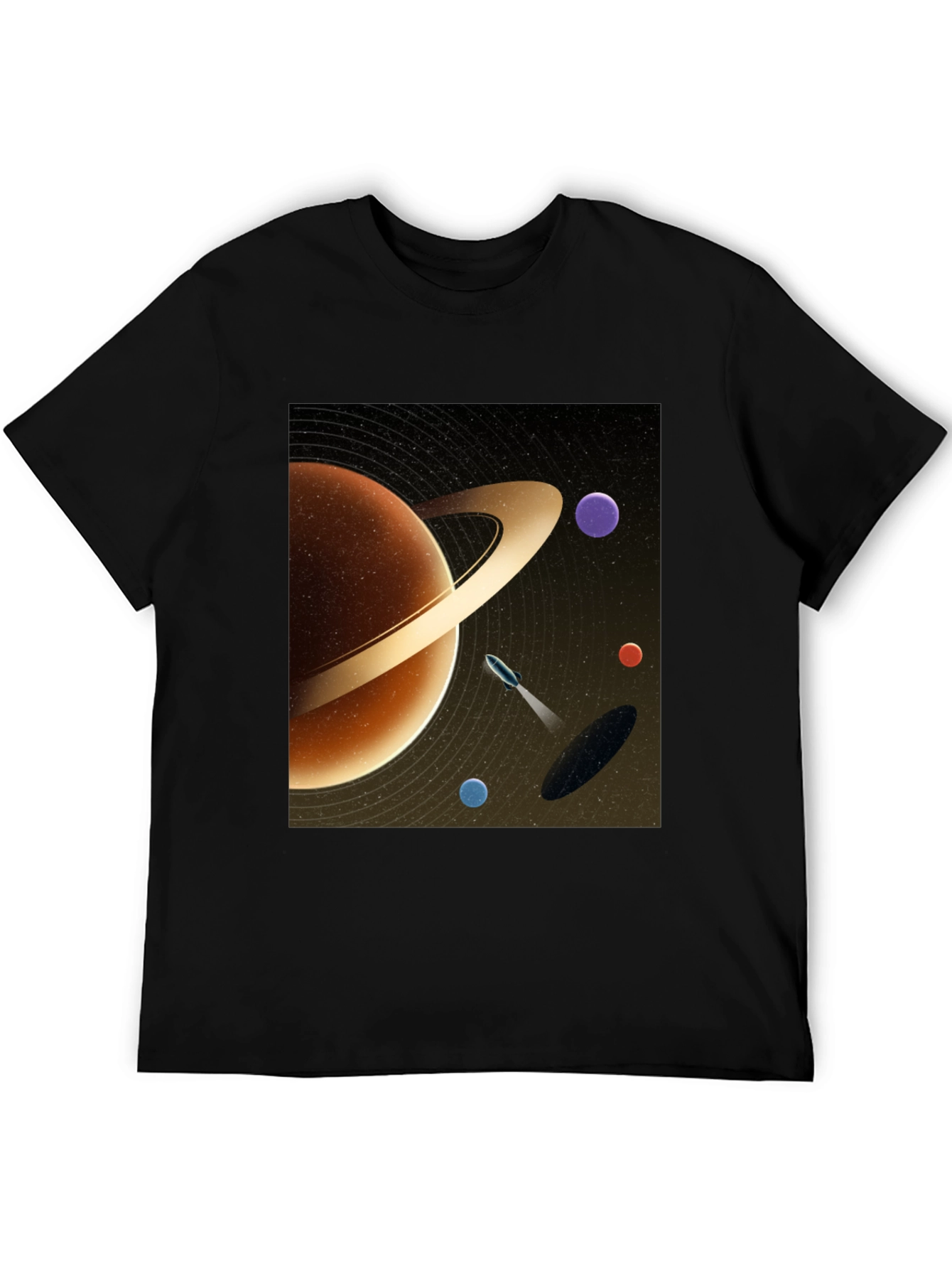Cosmic Saturn Graphic Tee - Space Adventure