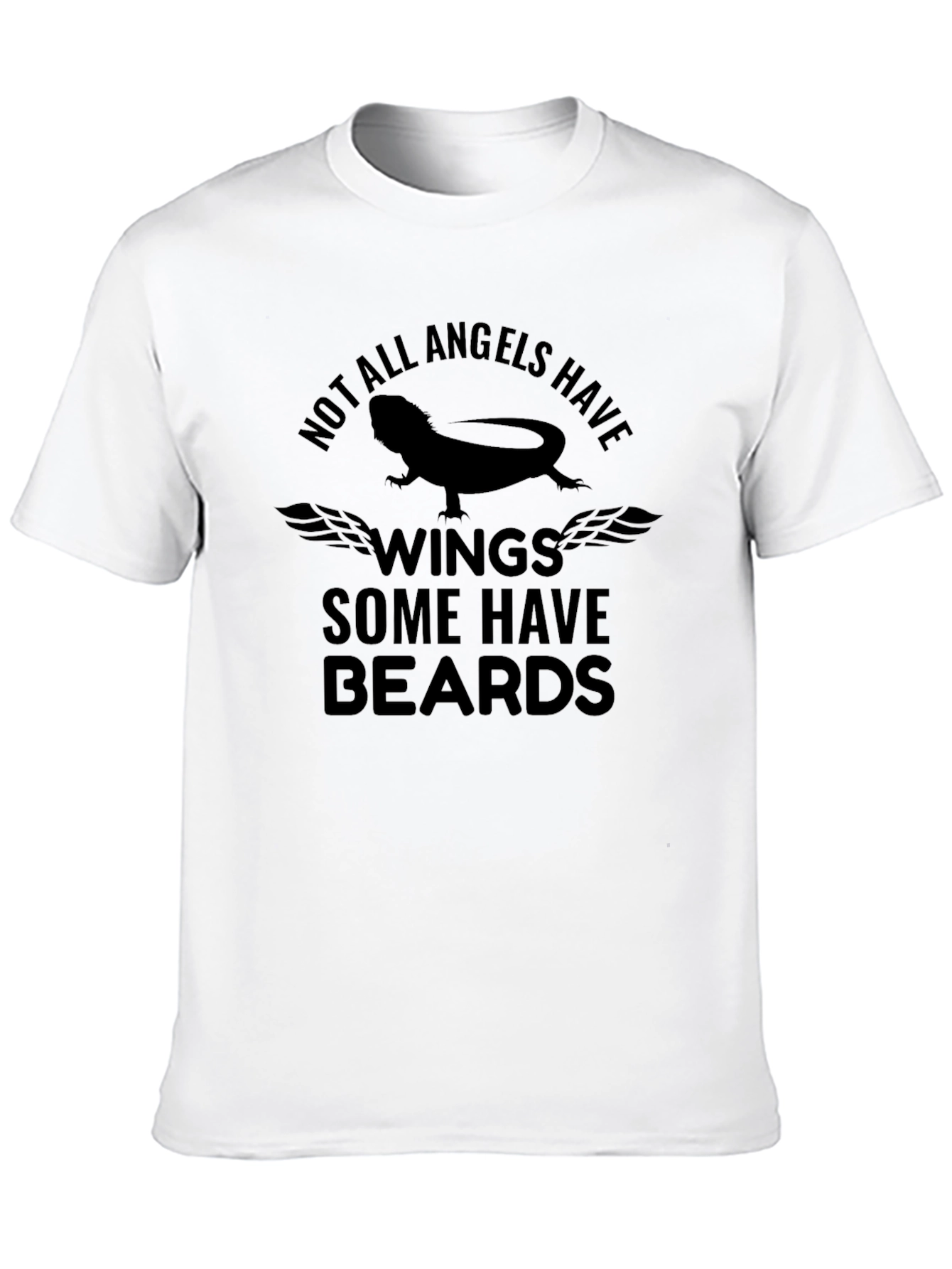 Bearded Dragon Angel Wings T-Shirt