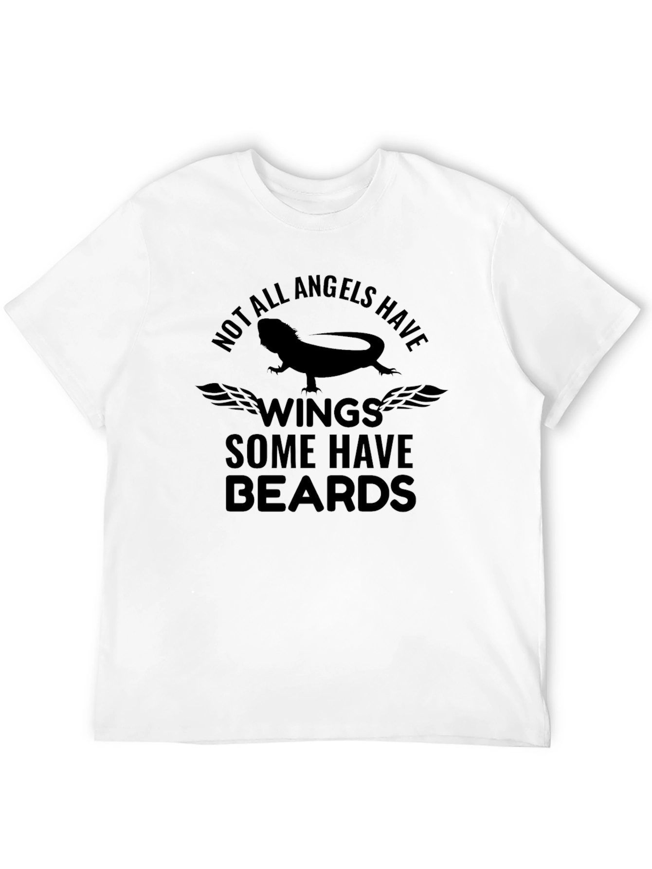 Bearded Dragon Angel Wings T-Shirt