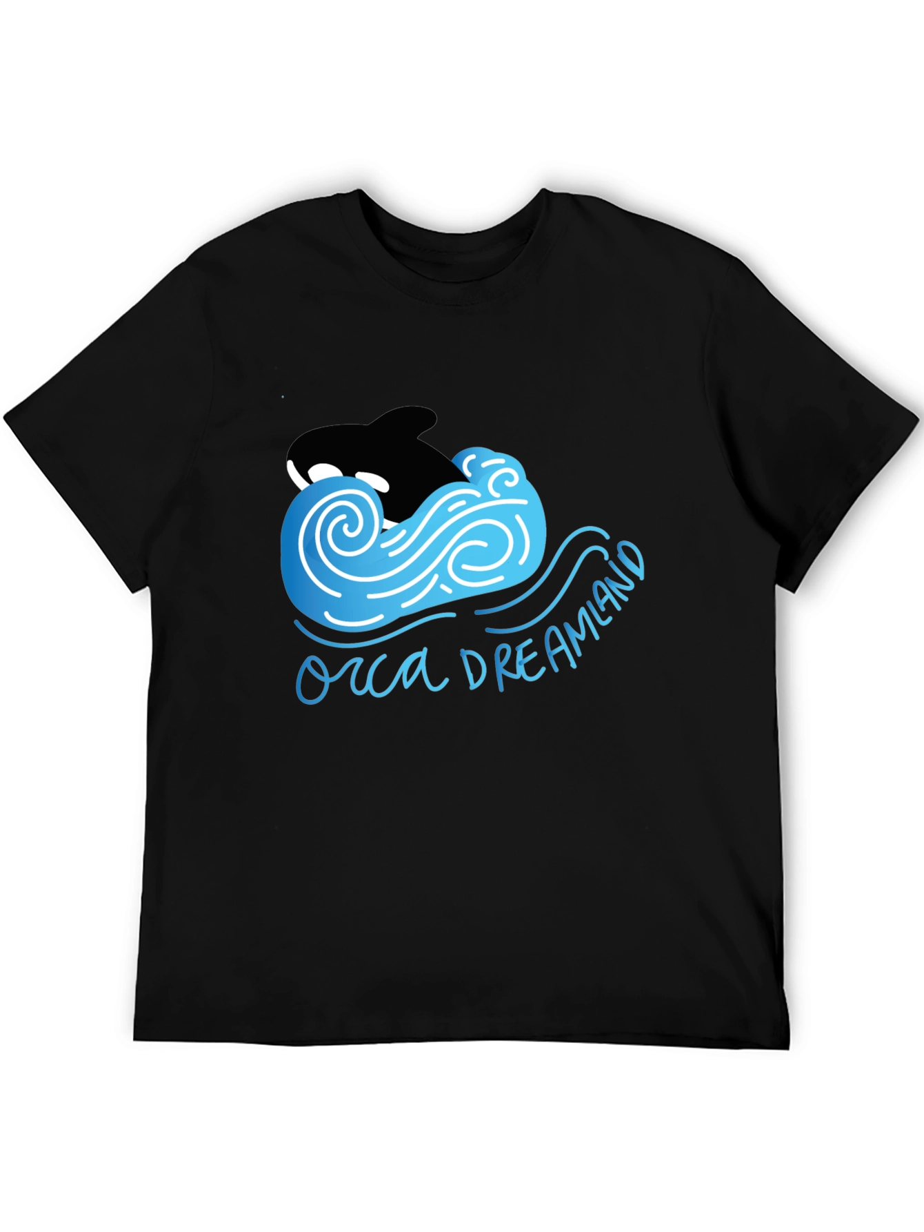 Orca Dreamland T-Shirt Black Cotton Blend