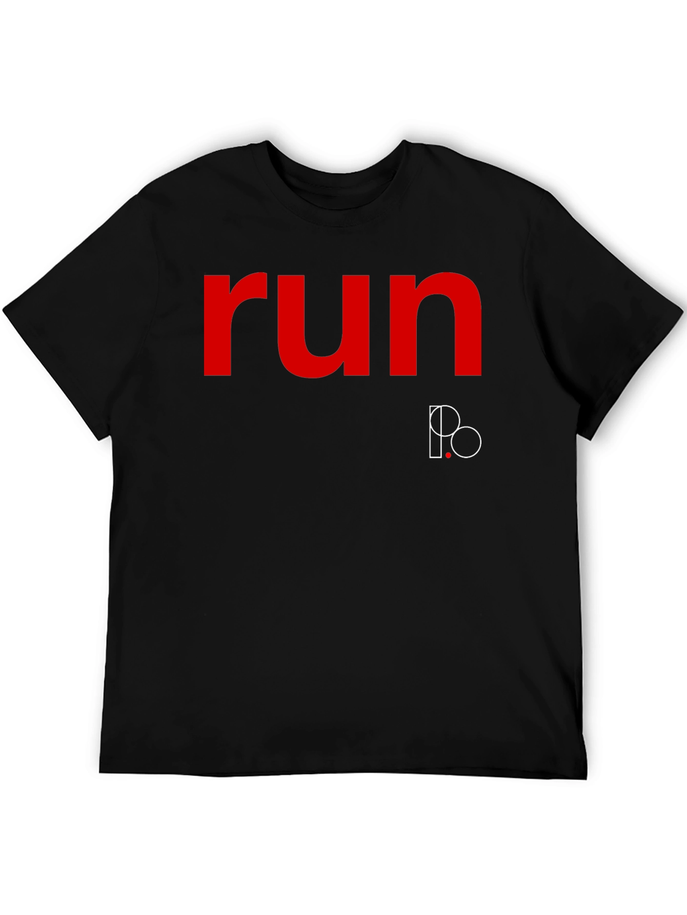 Run IPO Graphic T-Shirt - Mens Black Tee