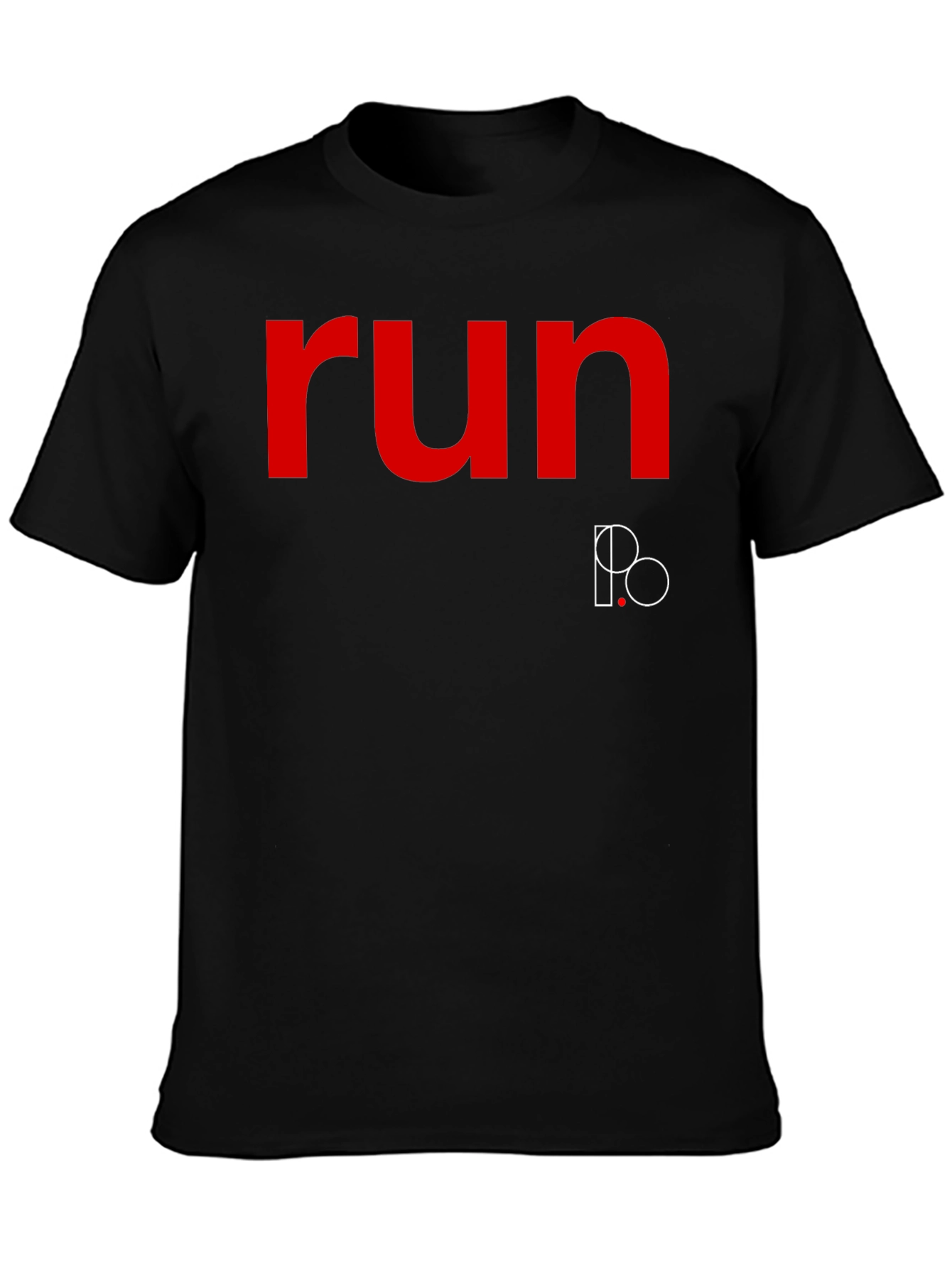 Run IPO Graphic T-Shirt - Mens Black Tee