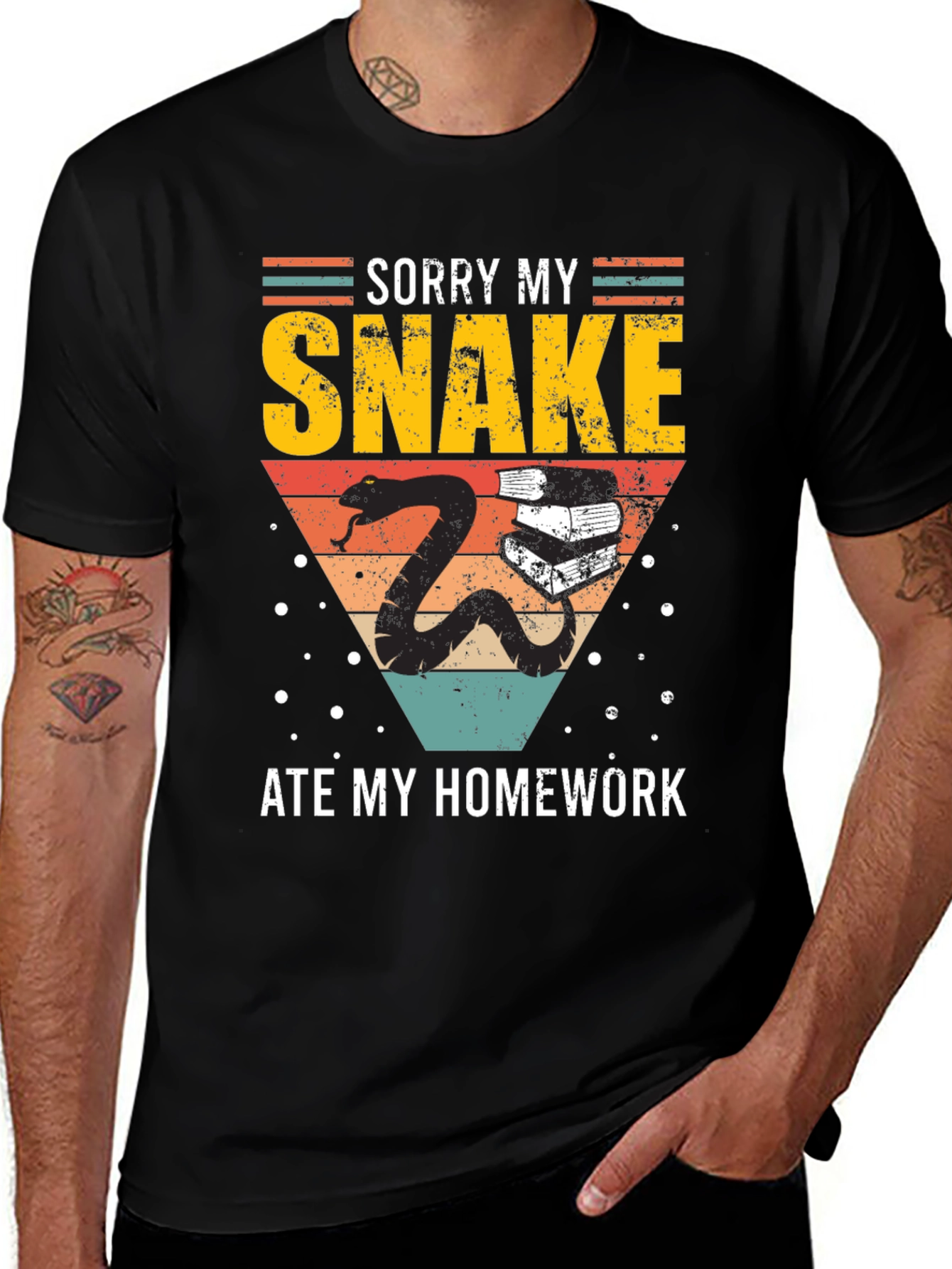 Sorry My Snake Ate My Homework T-Shirt