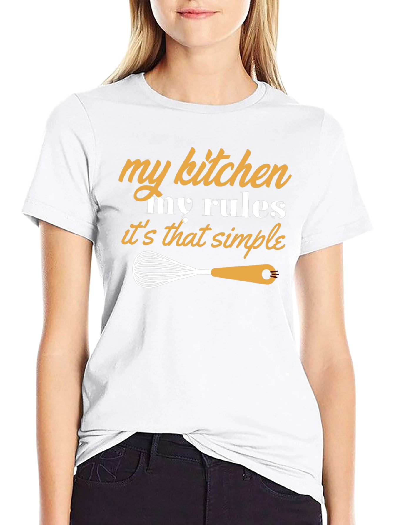 My Kitchen My Rules Graphic T-Shirt