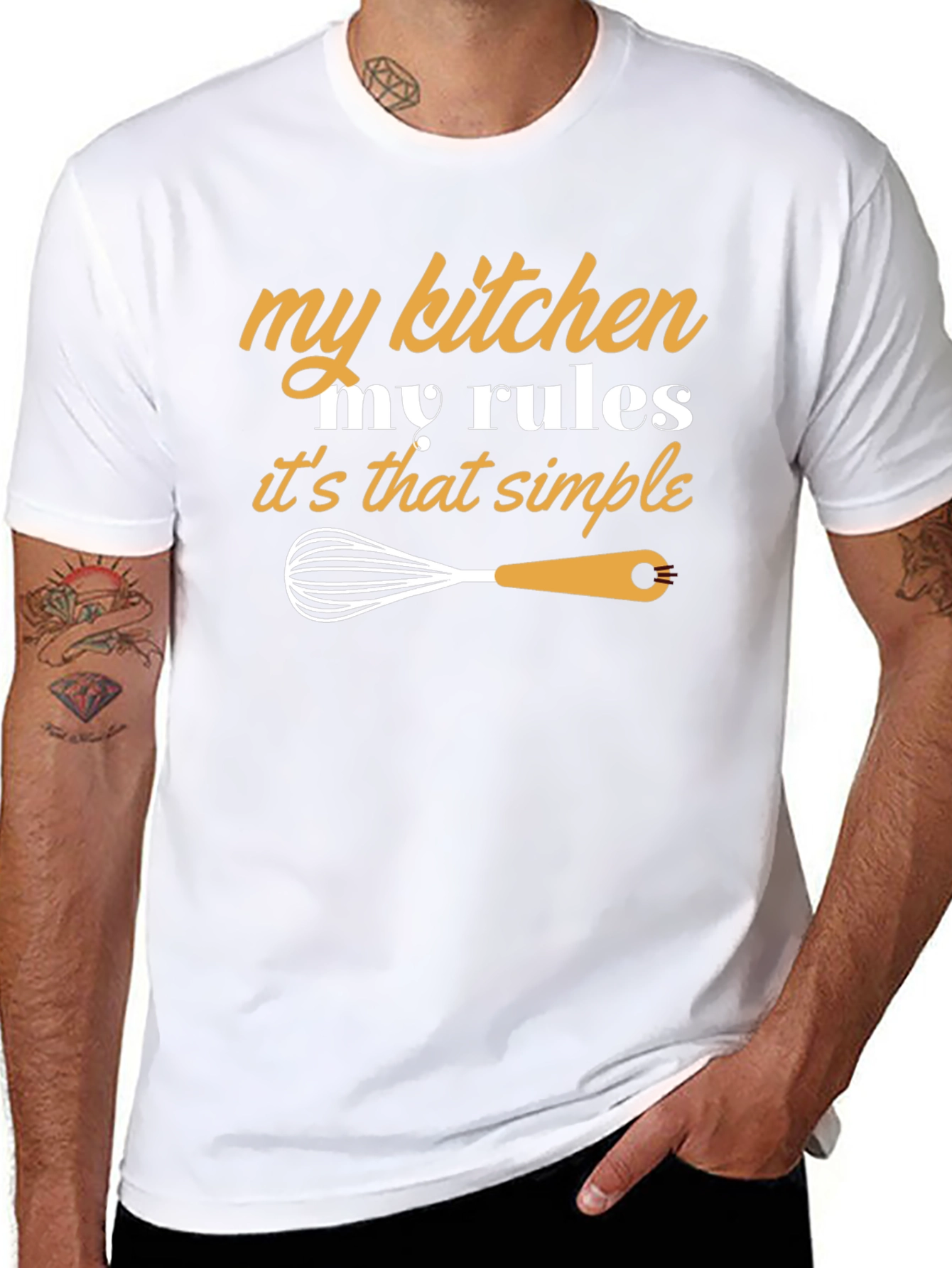 My Kitchen My Rules Graphic T-Shirt