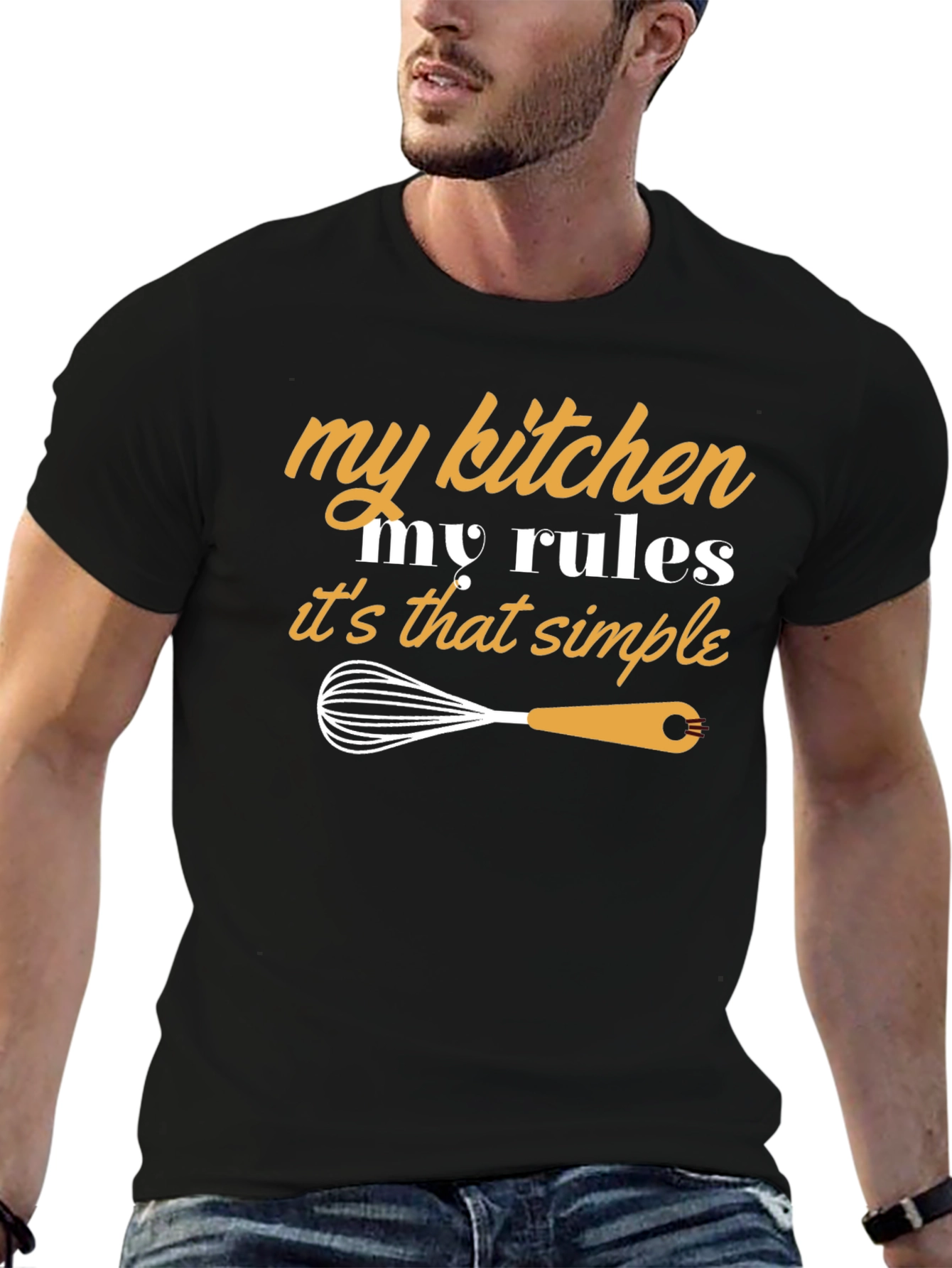 My Kitchen My Rules Graphic T-Shirt