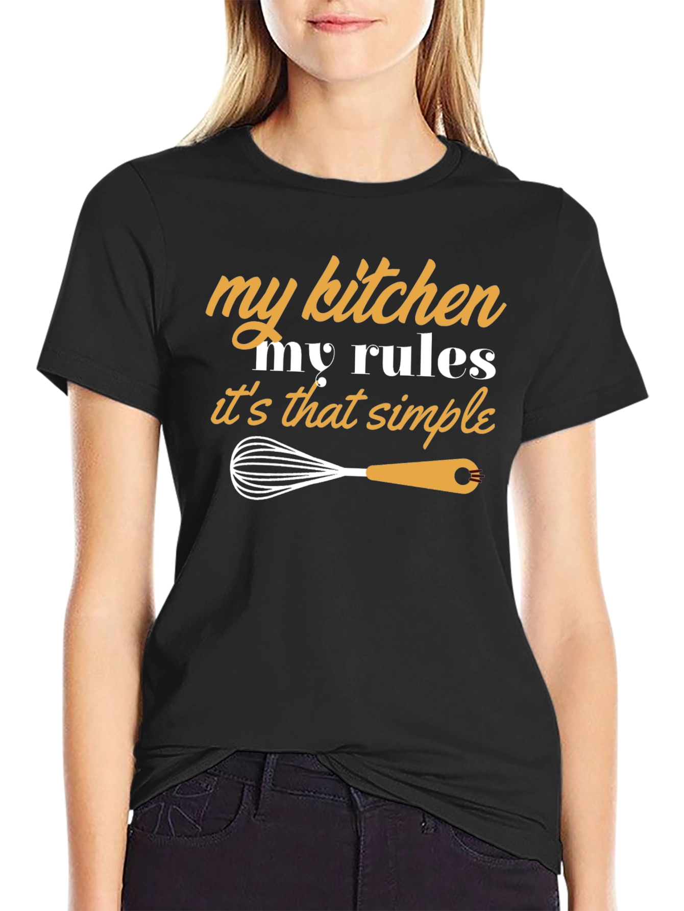 My Kitchen My Rules Graphic T-Shirt