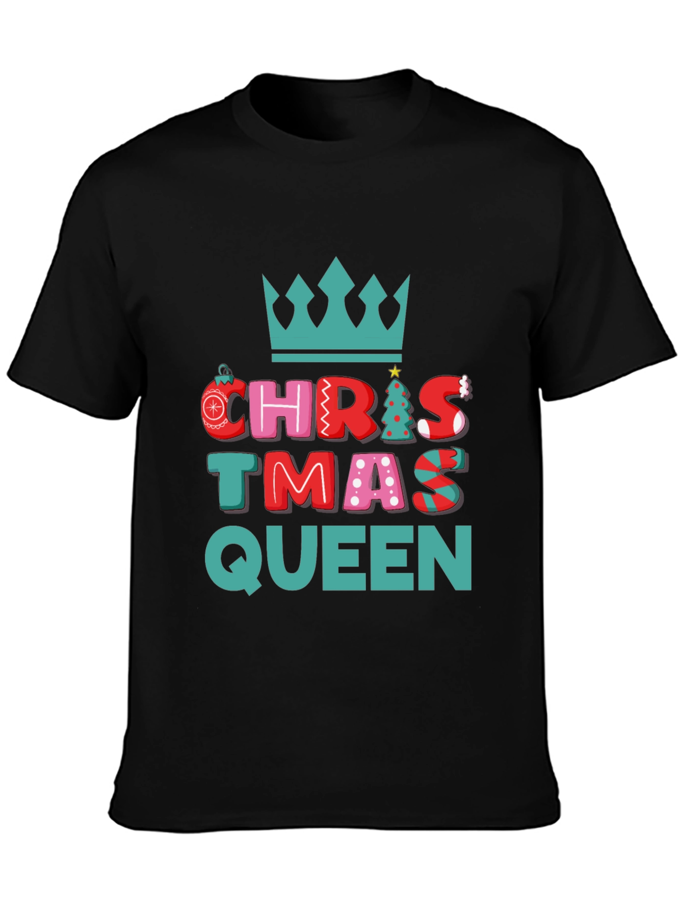 Christmas Queen Tee - Festive Holiday Shirt