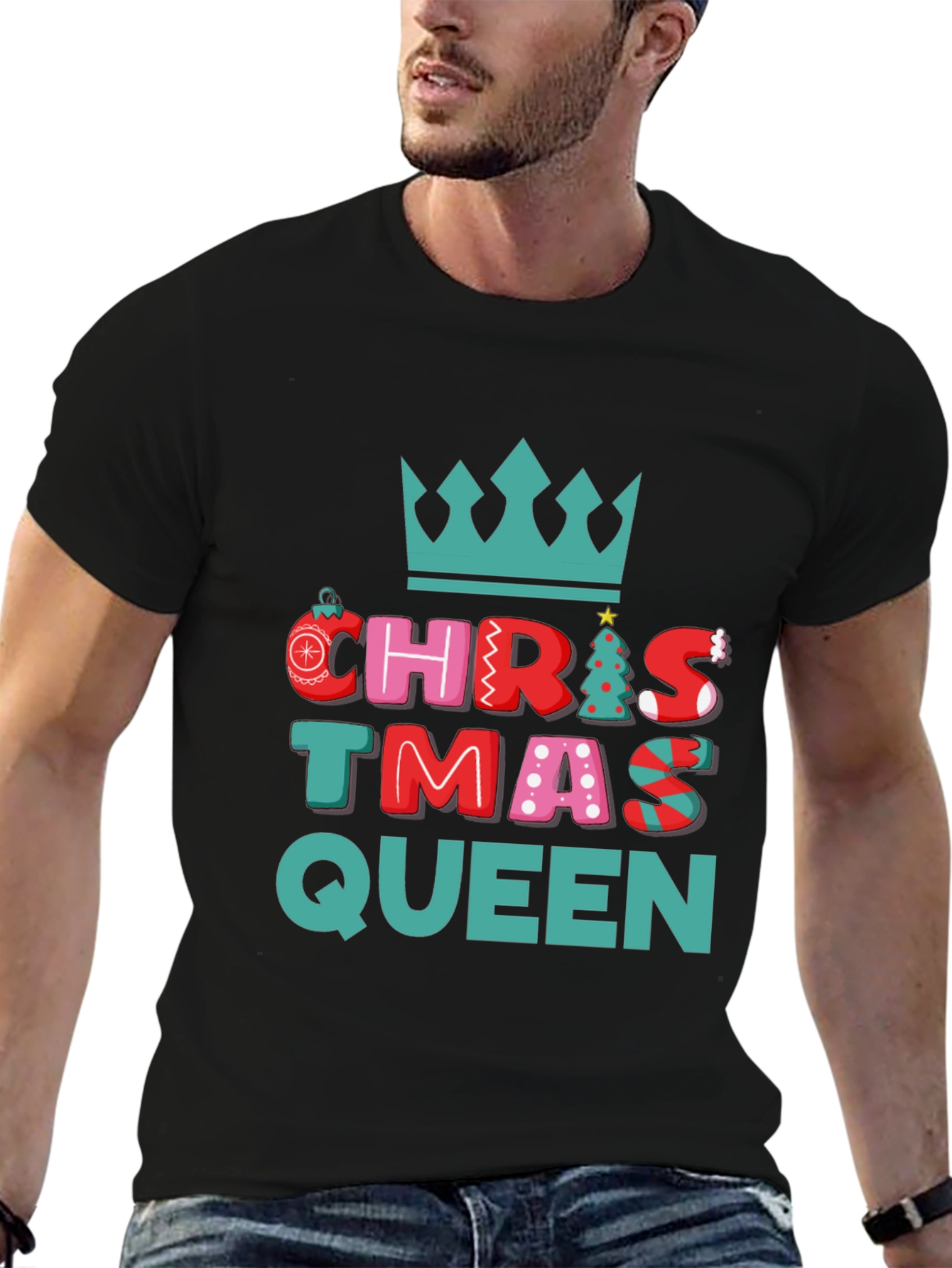 Christmas Queen Tee - Festive Holiday Shirt