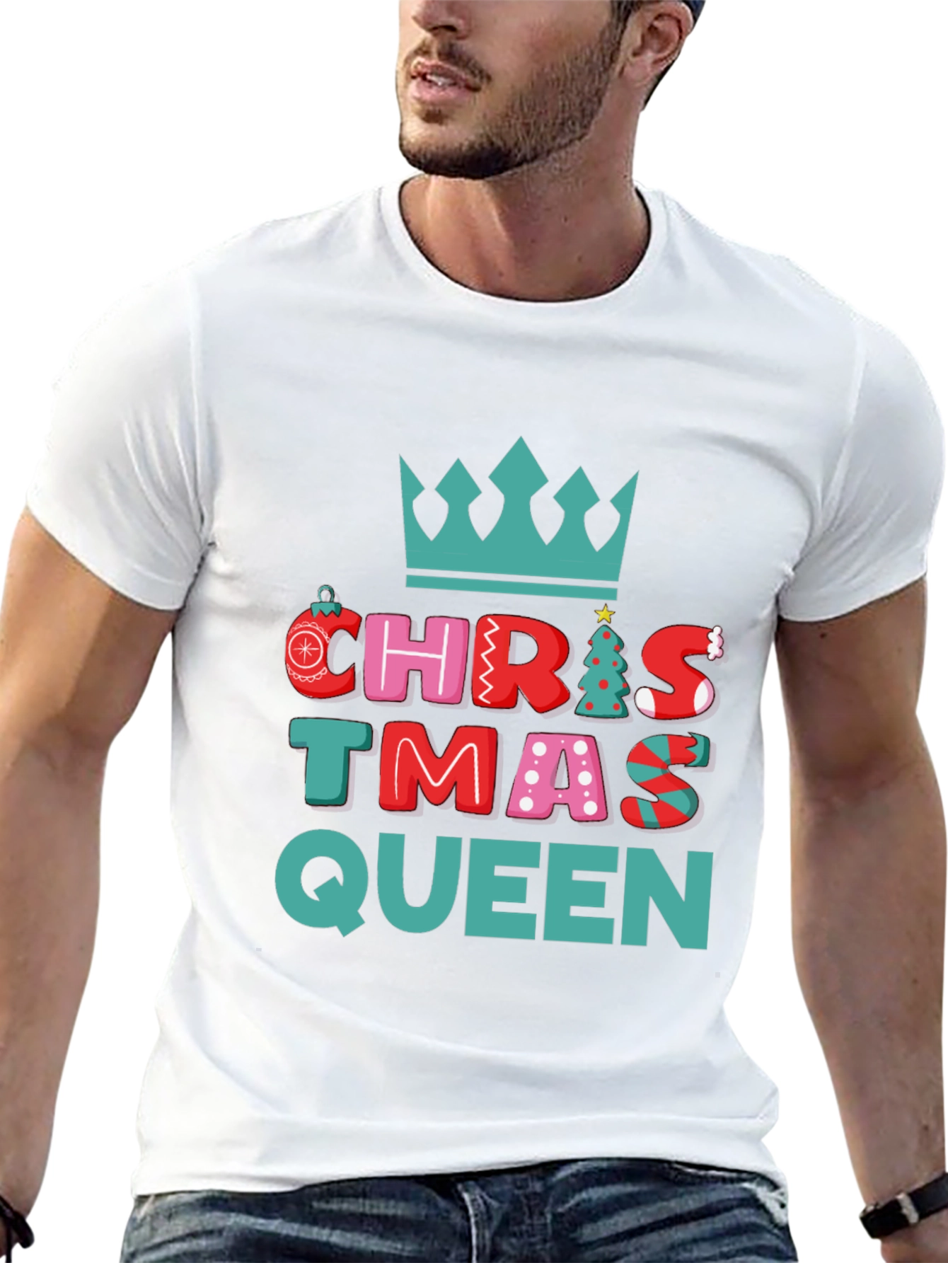 Christmas Queen Tee - Festive Holiday Shirt