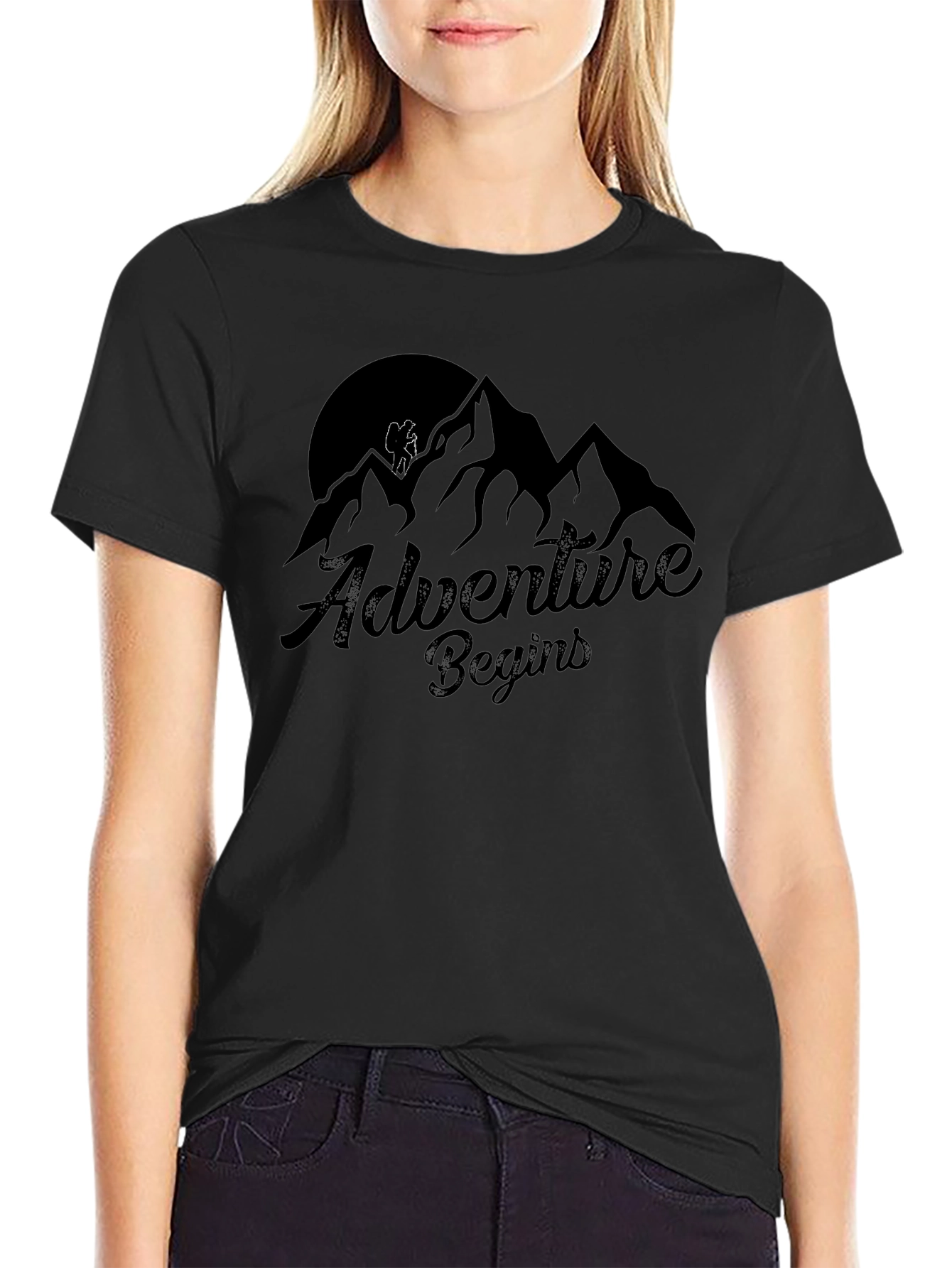 Adventure Begins Graphic T-Shirt