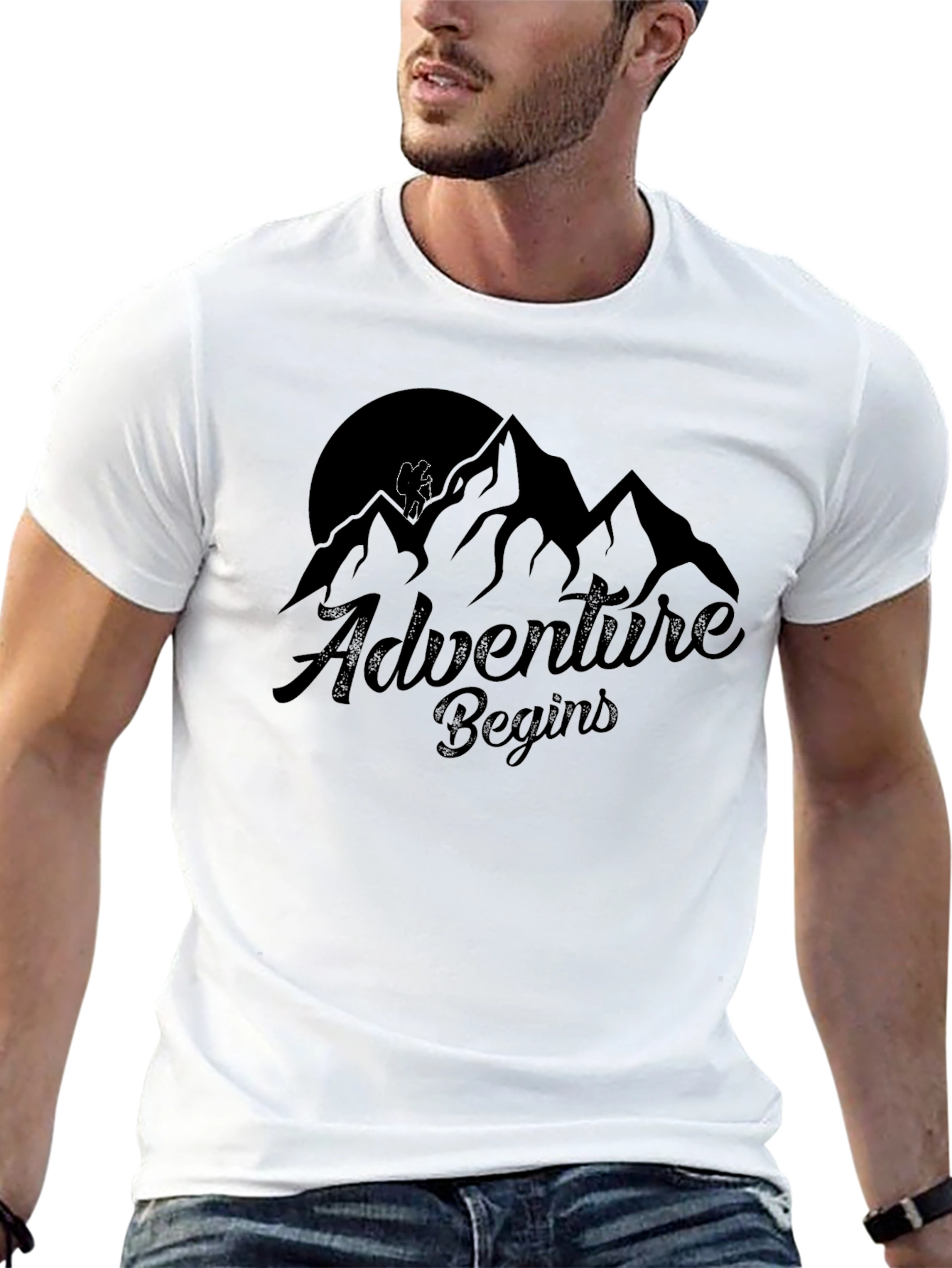 Adventure Begins Graphic T-Shirt