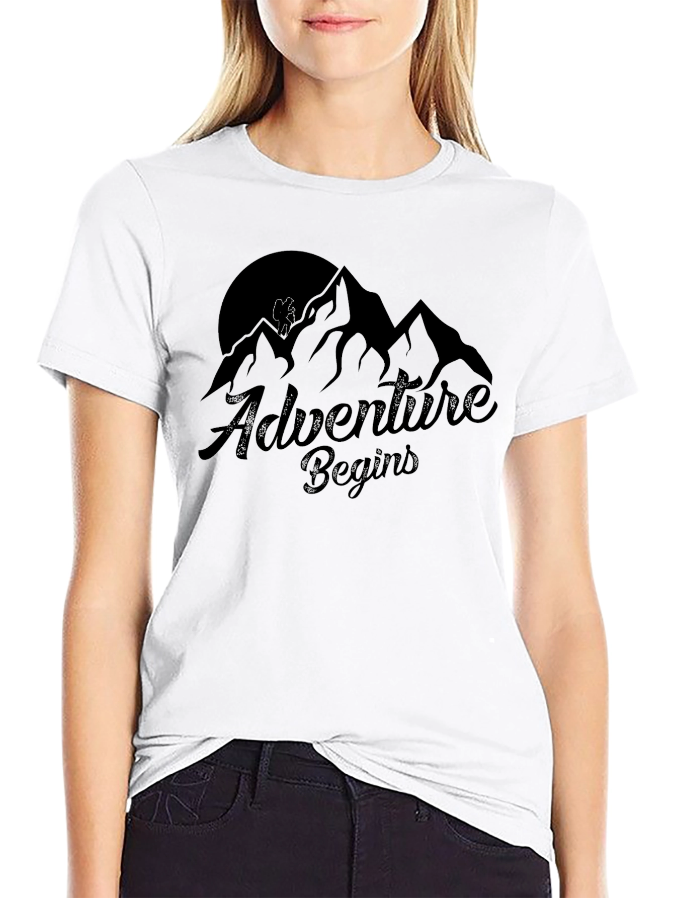 Adventure Begins Graphic T-Shirt