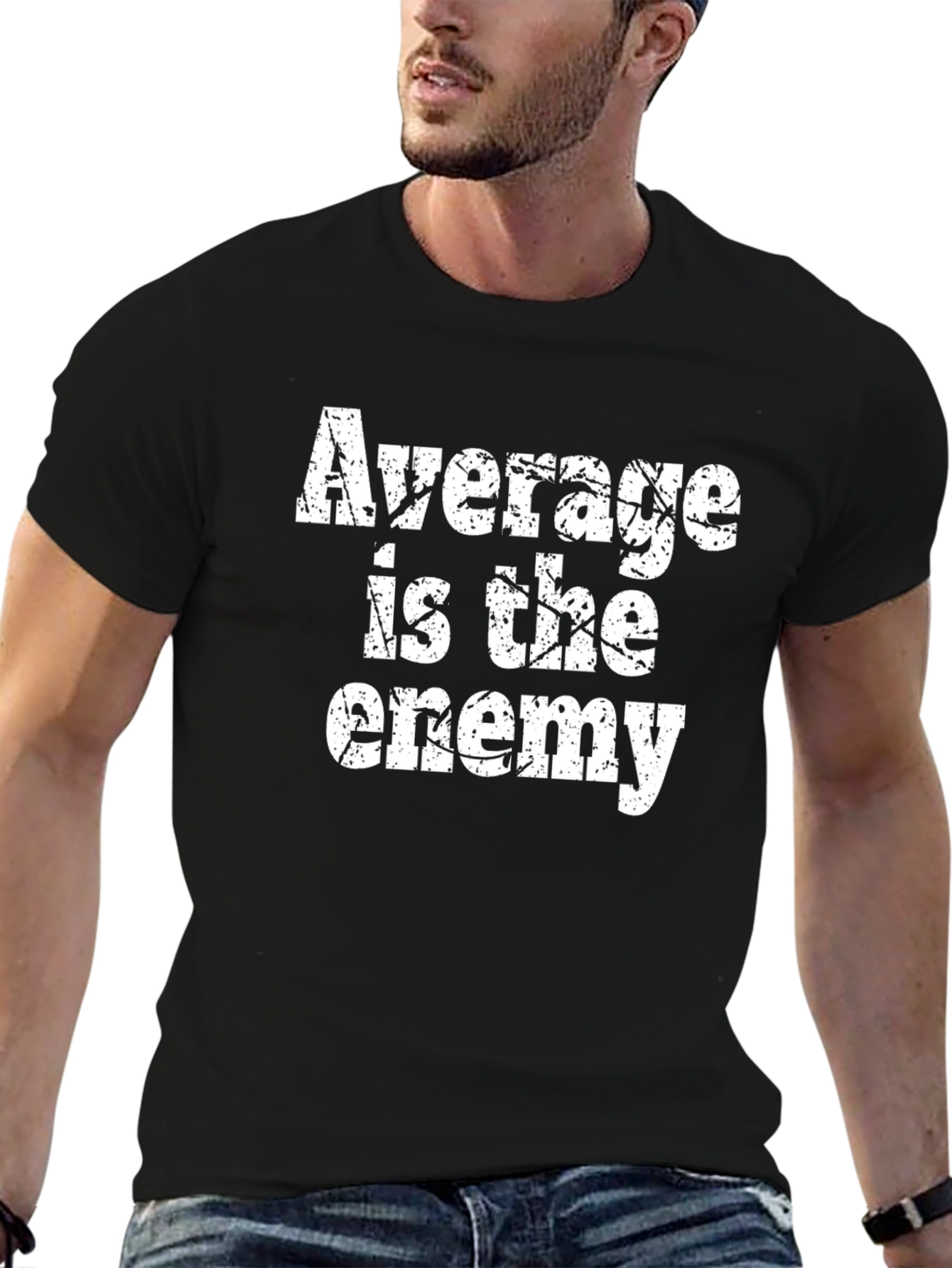 Average Is The Enemy Graphic Tee