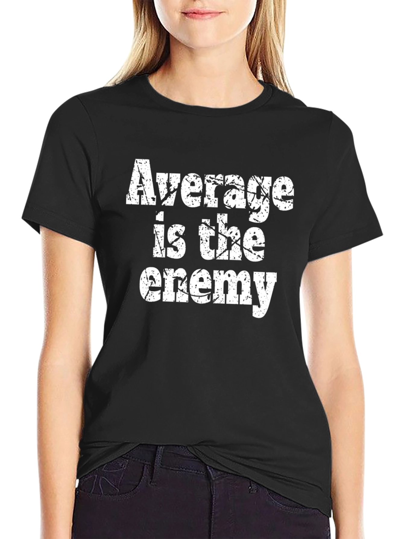 Average Is The Enemy Graphic Tee