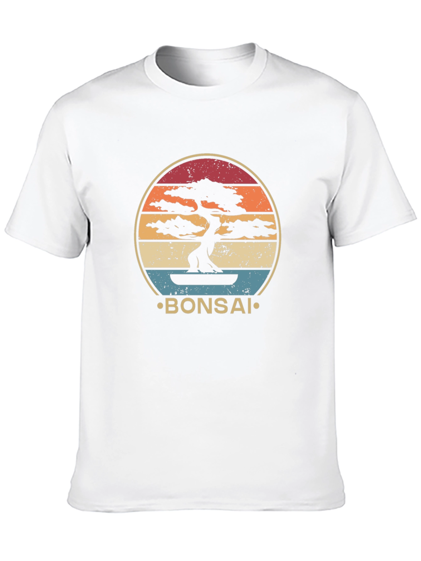 Retro Bonsai Tree Graphic Tee