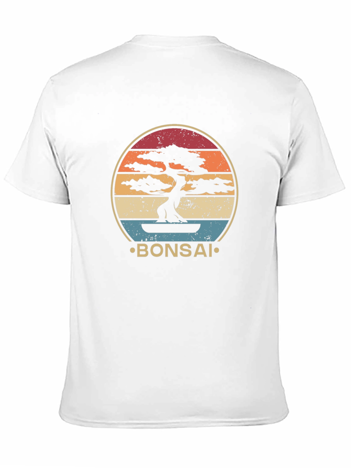 Retro Bonsai Tree Graphic Tee