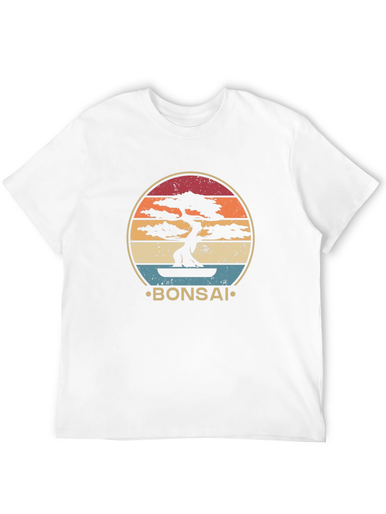 Retro Bonsai Tree Graphic Tee
