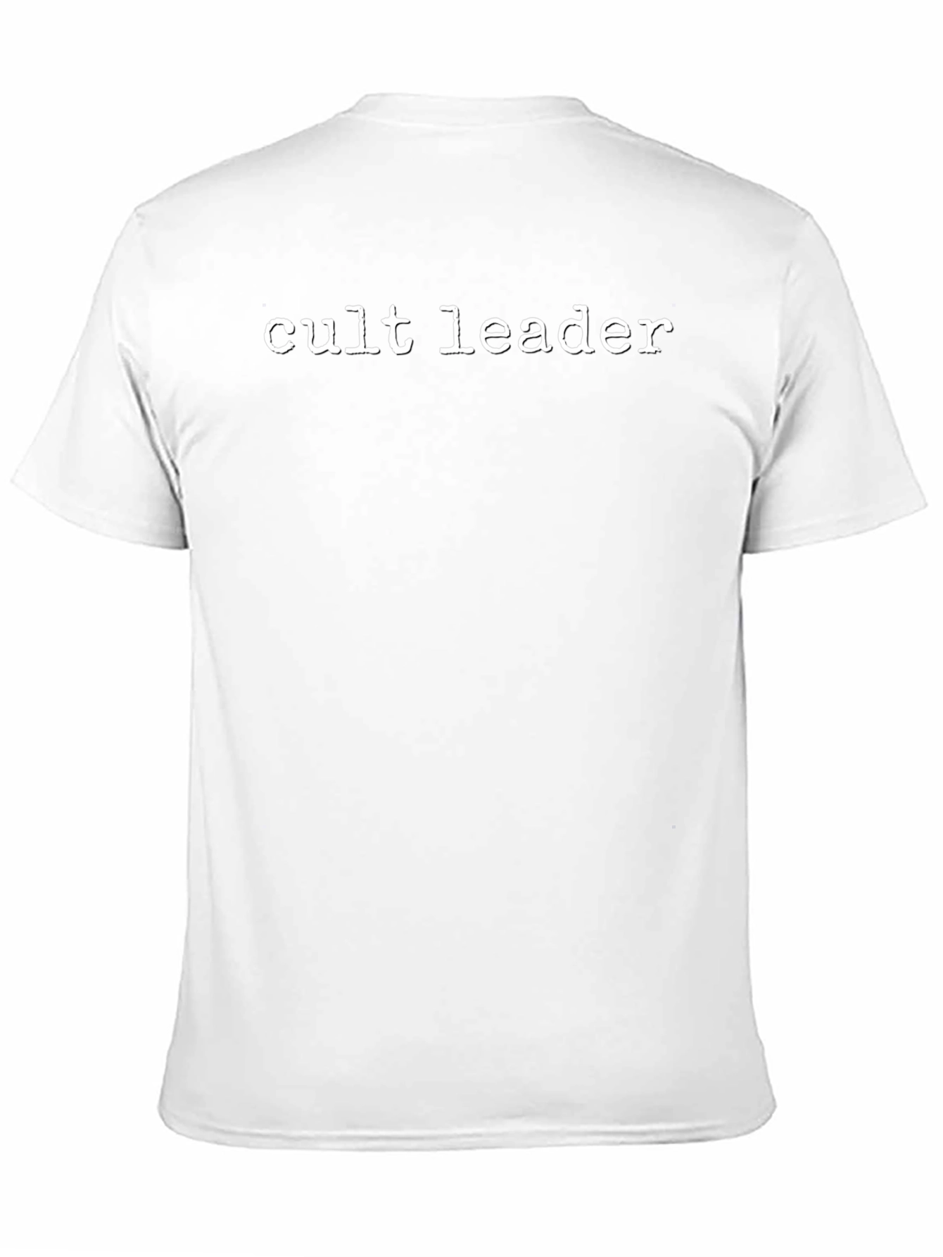 Cult Leader Graphic T-Shirt - Bold Statement Tee
