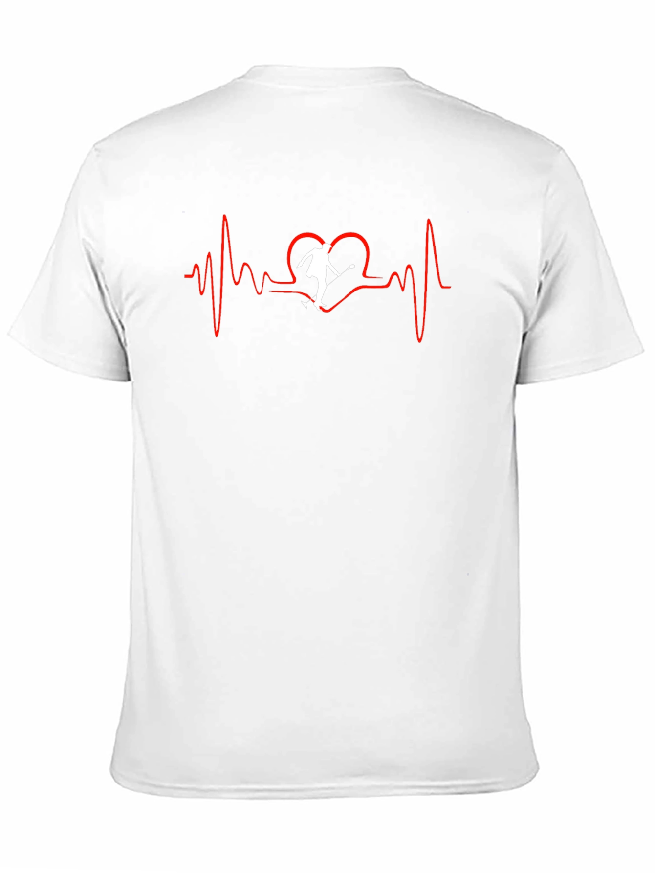 Skateboarding Heartbeat T-Shirt - Unique Design