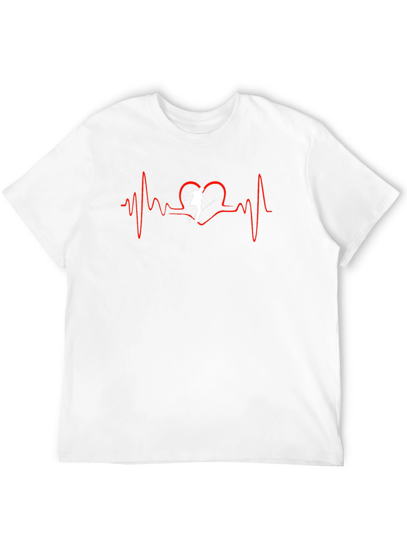 Skateboarding Heartbeat T-Shirt - Unique Design