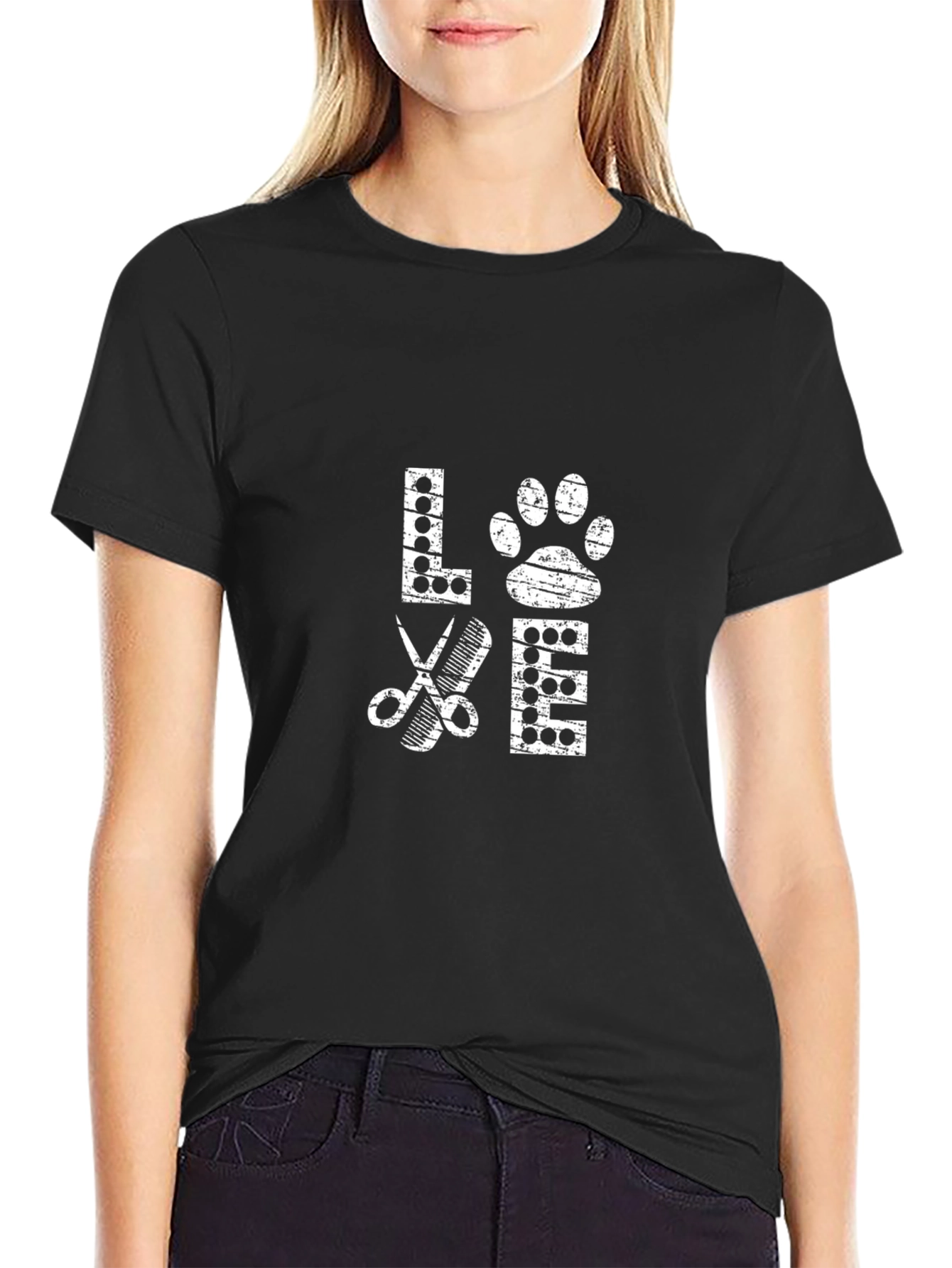 Love Grooming T-Shirt - Pet Groomer Tee