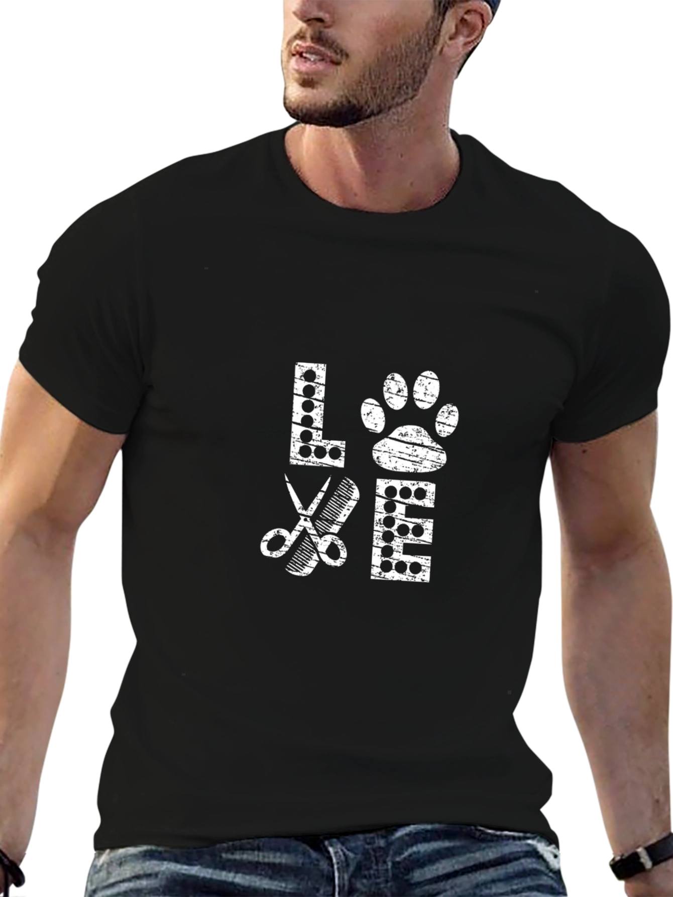 Love Grooming T-Shirt - Pet Groomer Tee
