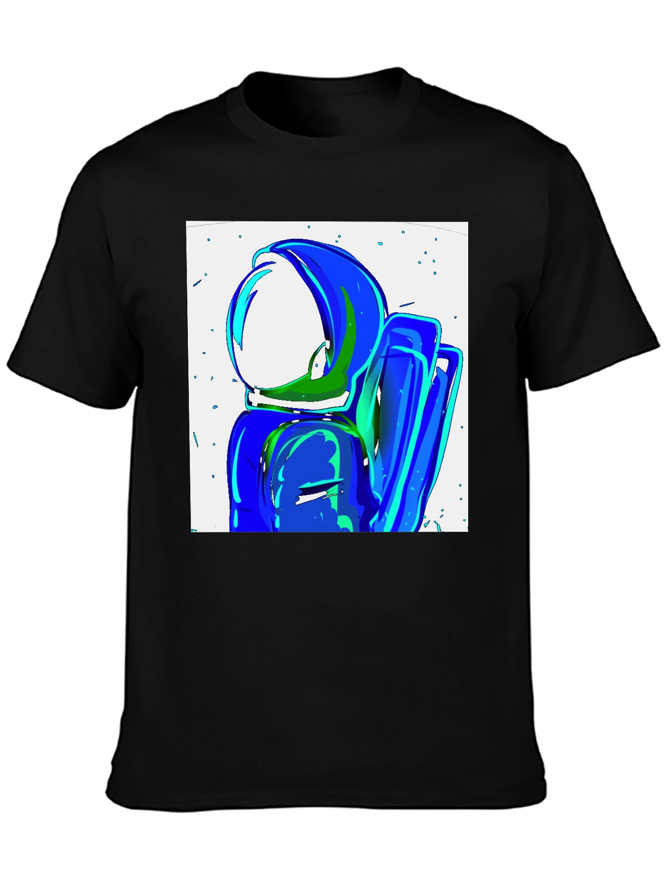 Astronaut Graphic T-Shirt - Trendy Space Design