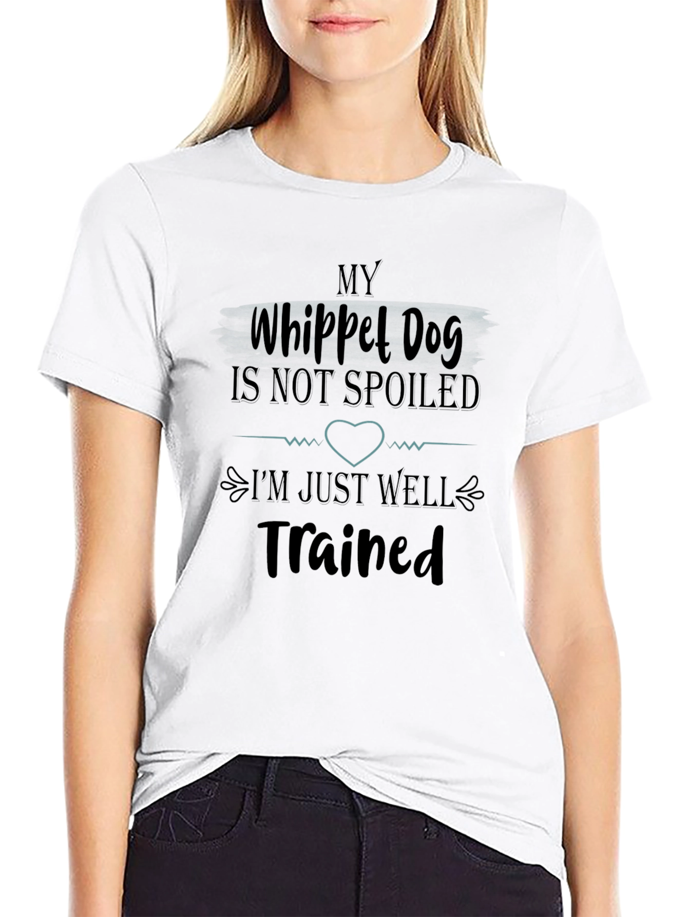 My Whippet Dog Is Not Spoiled T-Shirt