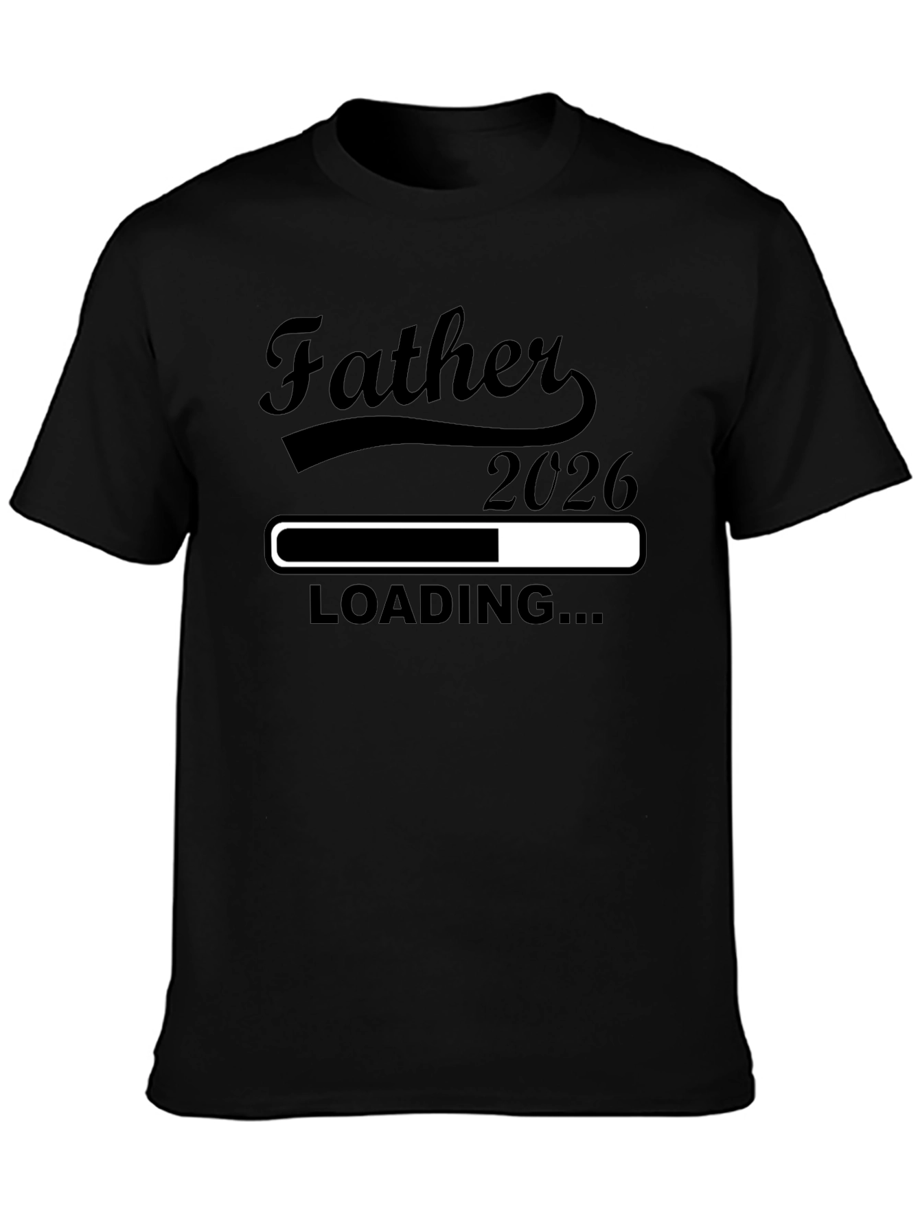 Father 2026 Loading T-Shirt | New Dad Gift