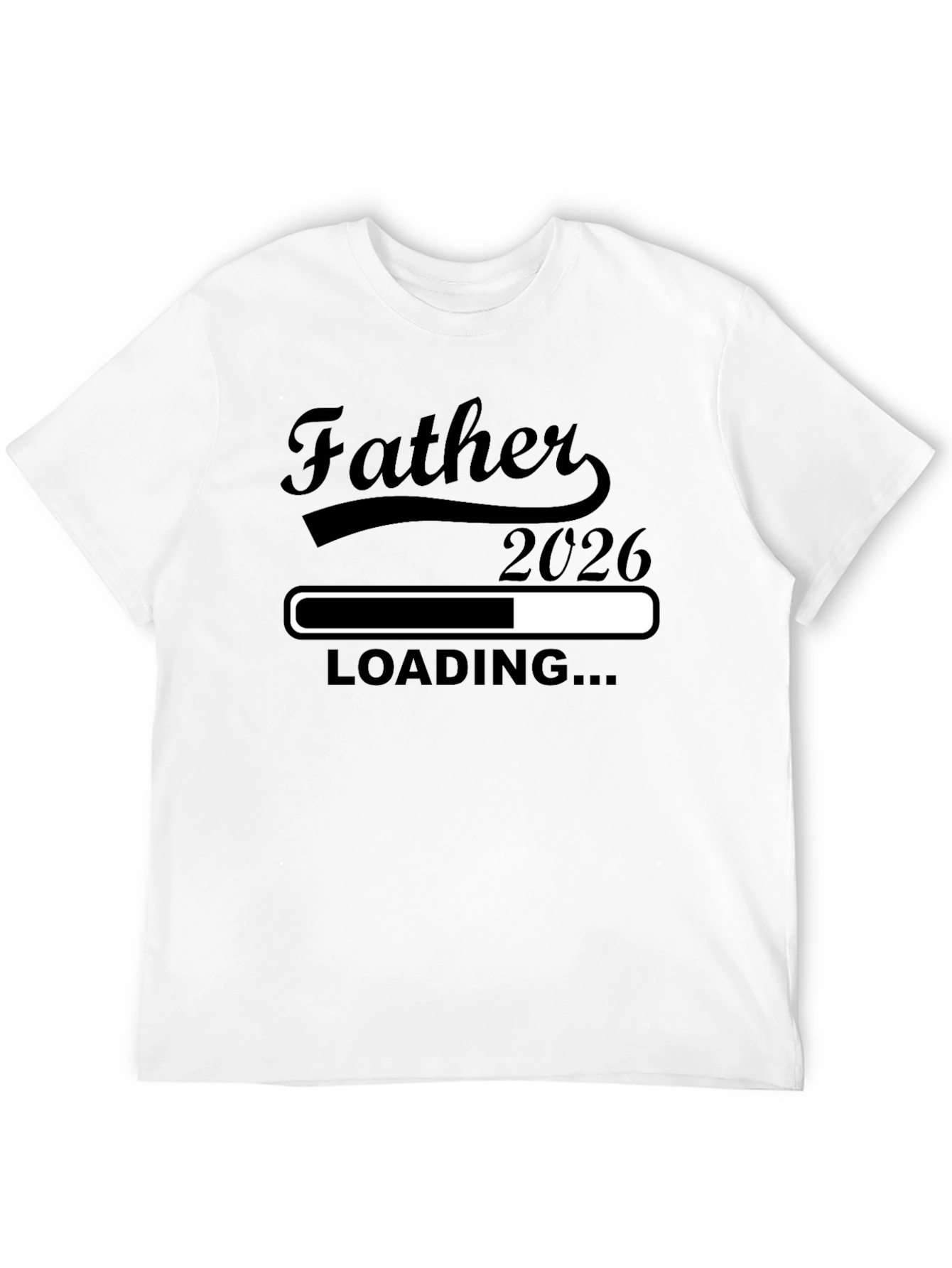 Father 2026 Loading T-Shirt | New Dad Gift