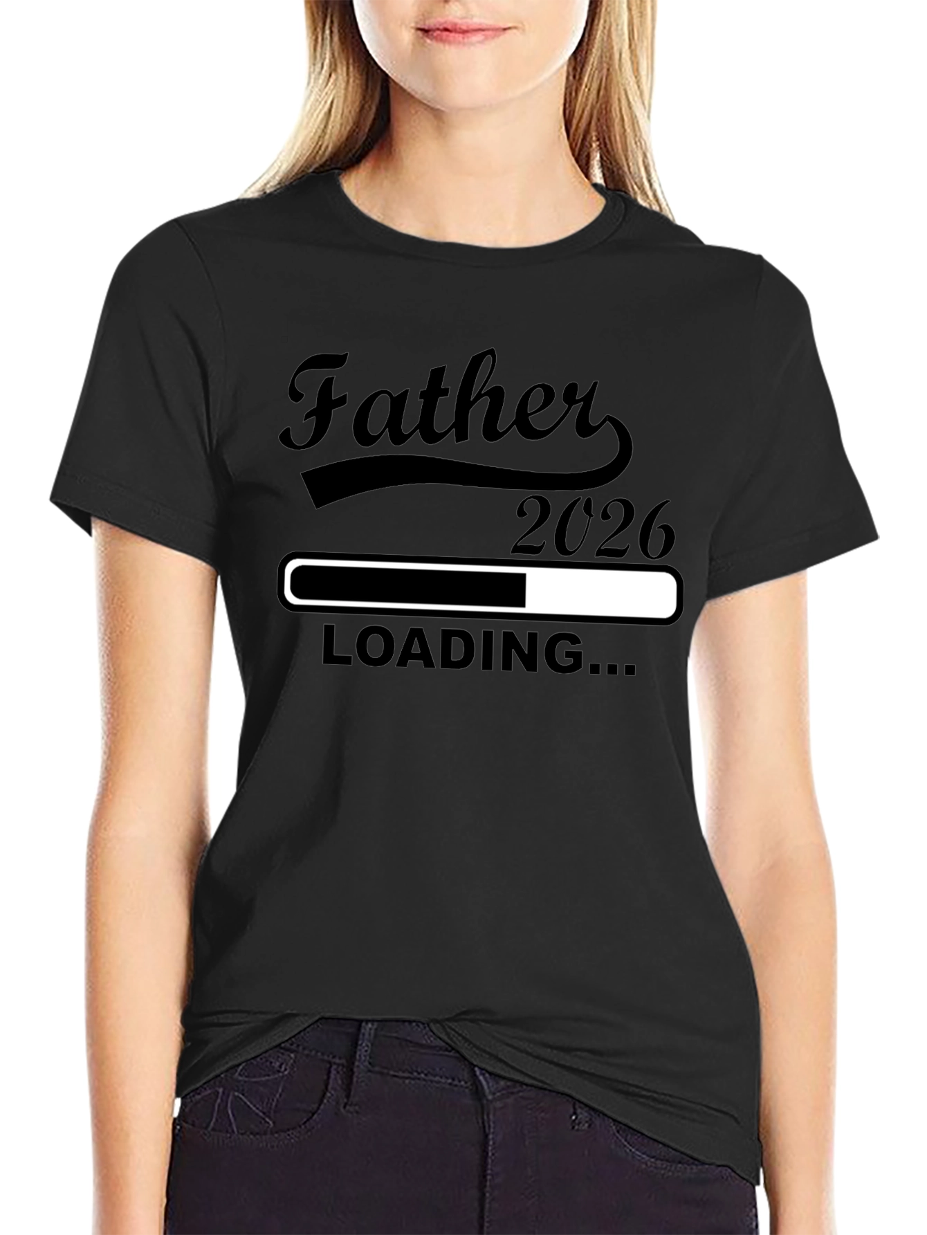 Father 2026 Loading T-Shirt | New Dad Gift