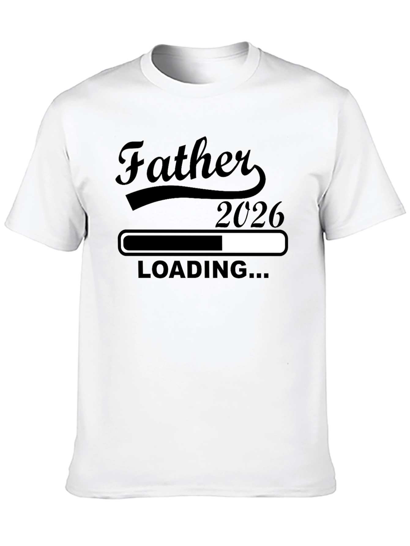 Father 2026 Loading T-Shirt | New Dad Gift