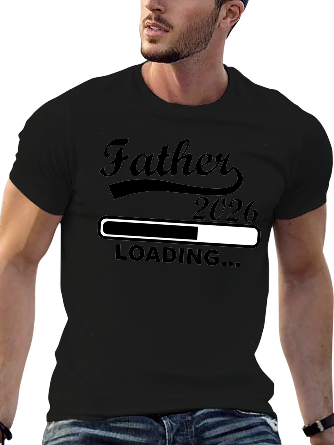 Father 2026 Loading T-Shirt | New Dad Gift
