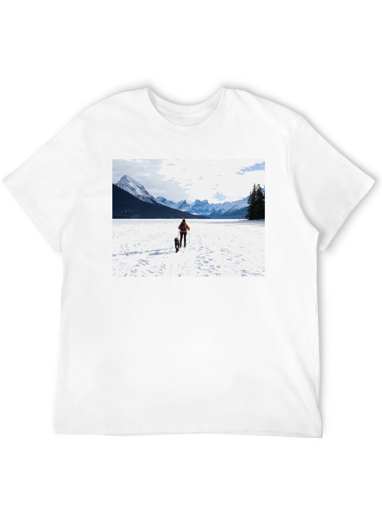 Mountains & Dog T-Shirt