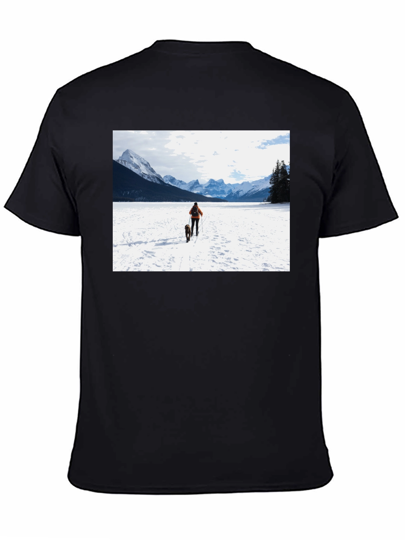 Mountains & Dog T-Shirt