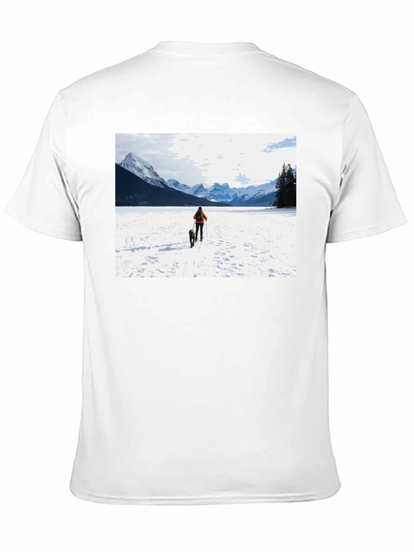 Mountains & Dog T-Shirt
