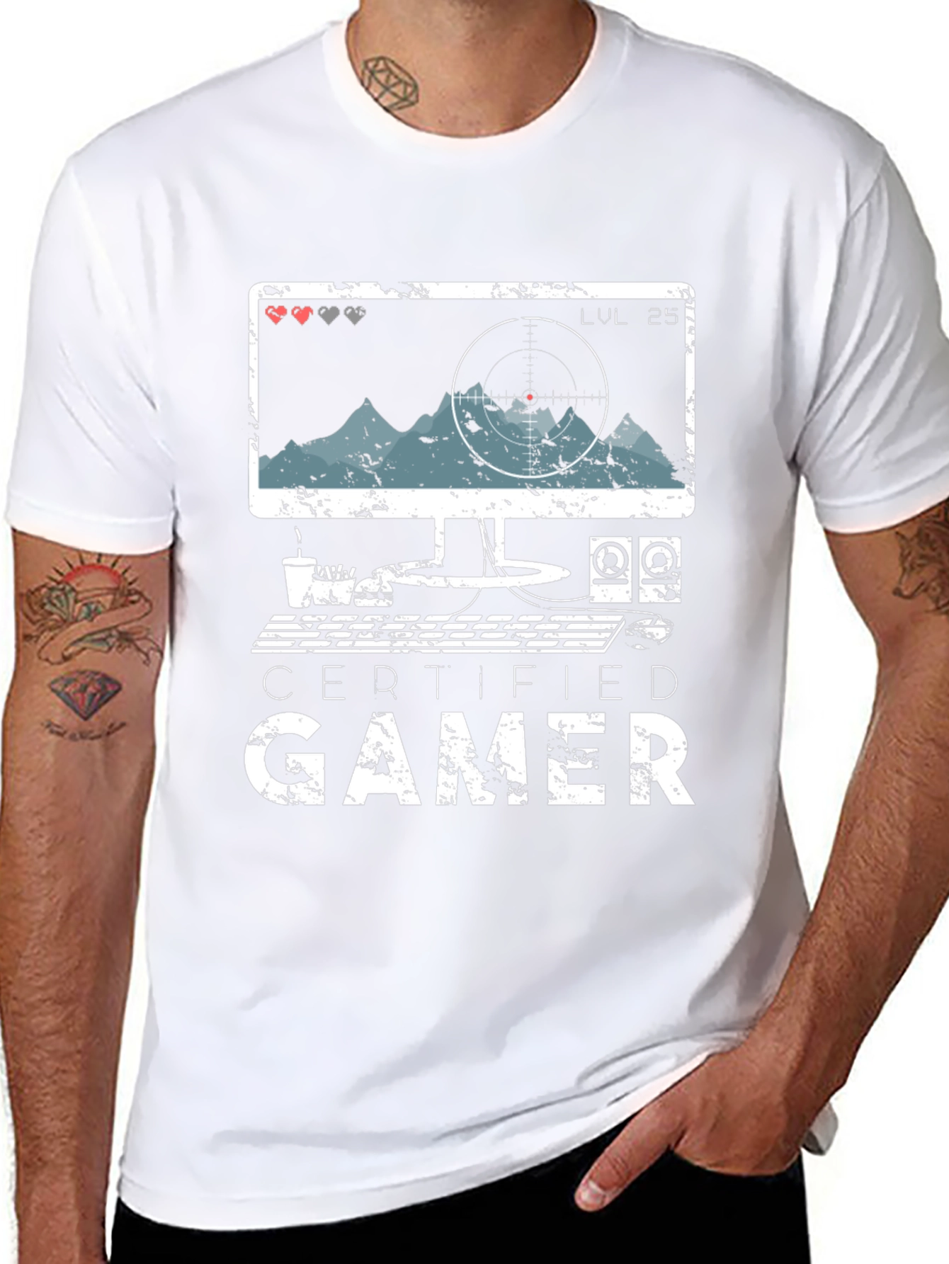 Certified Gamer T-Shirt - Level Up Your Style!