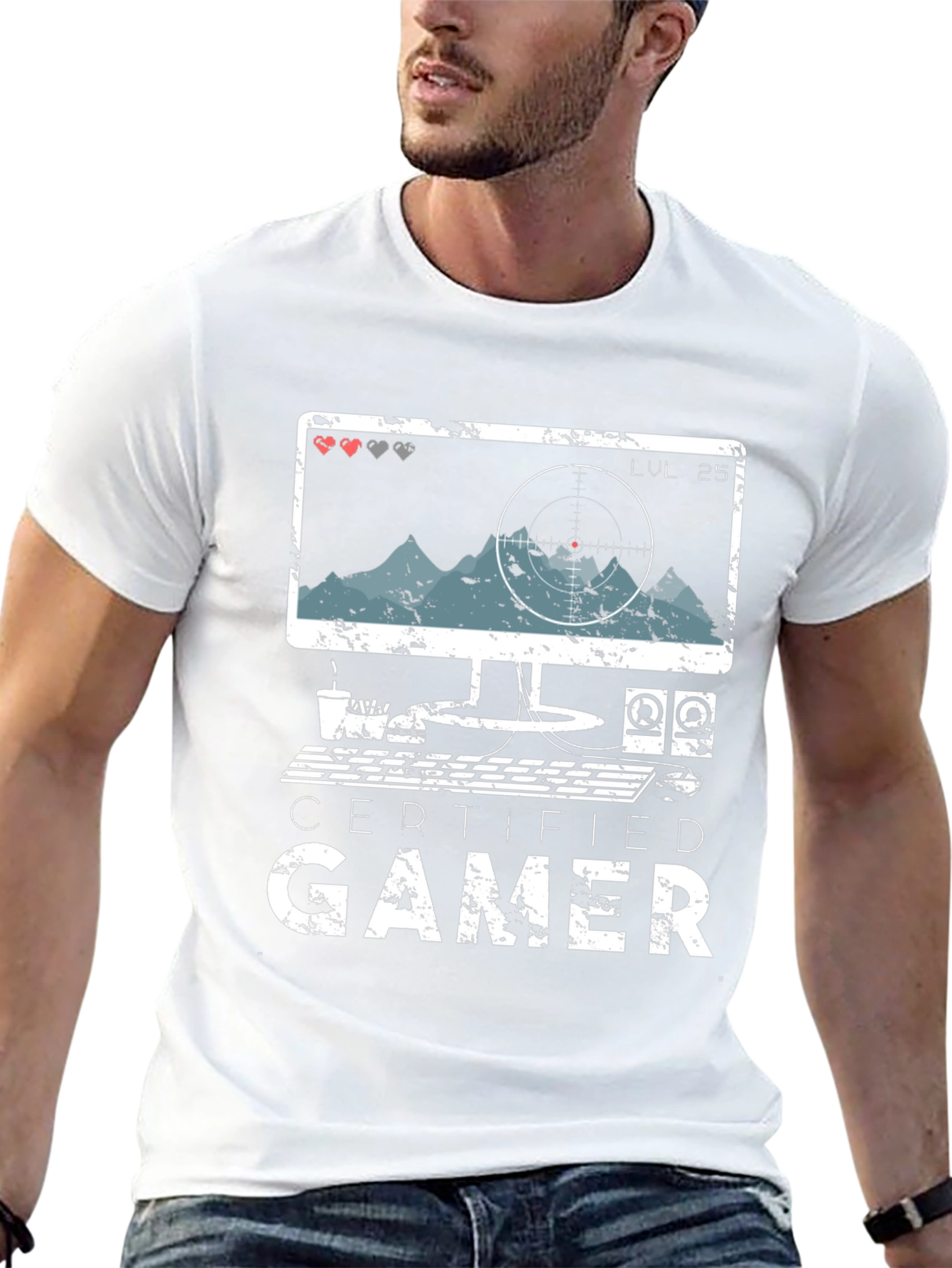 Certified Gamer T-Shirt - Level Up Your Style!