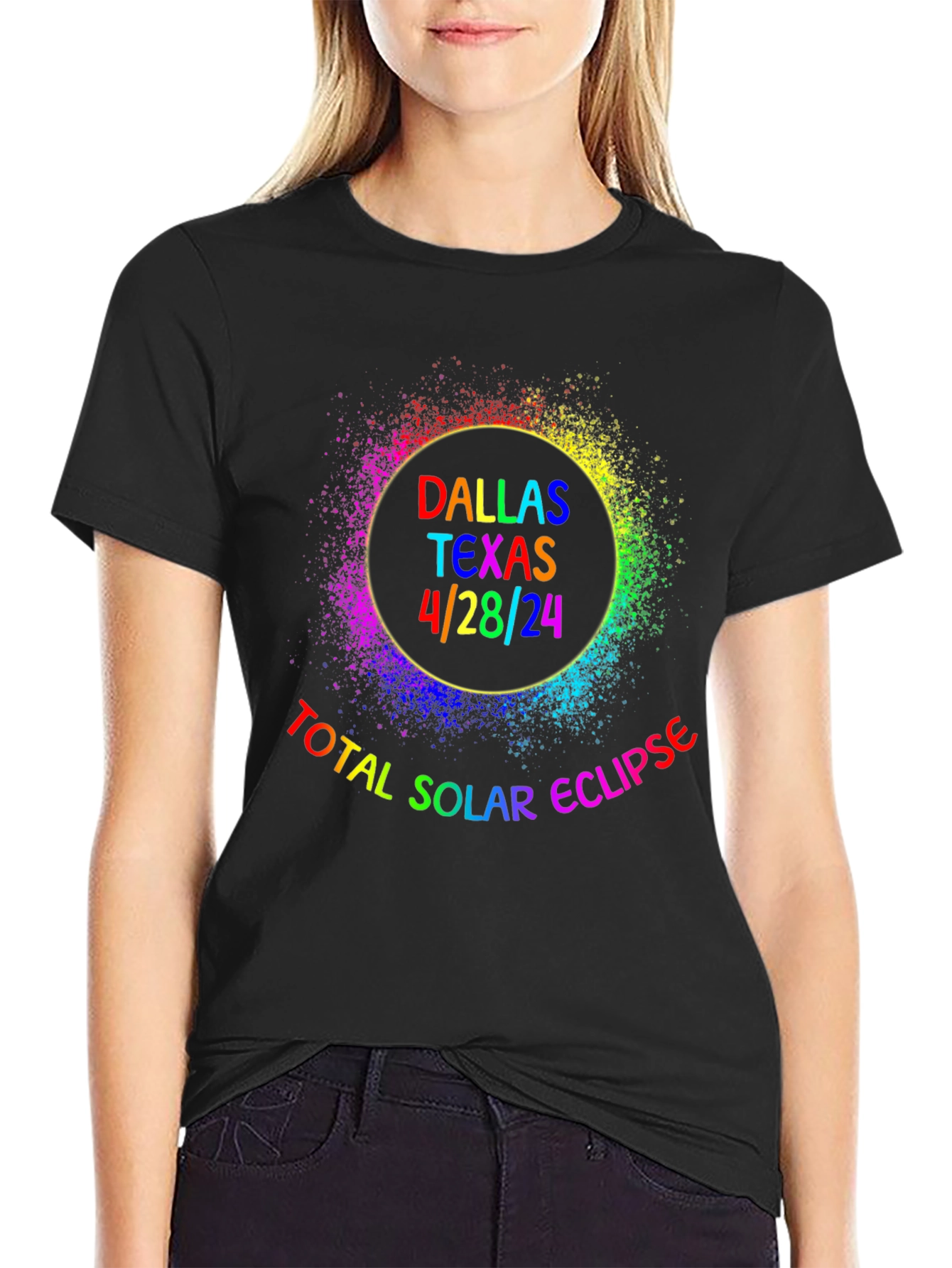 Dallas Texas Total Solar Eclipse April 2024 T-Shirt