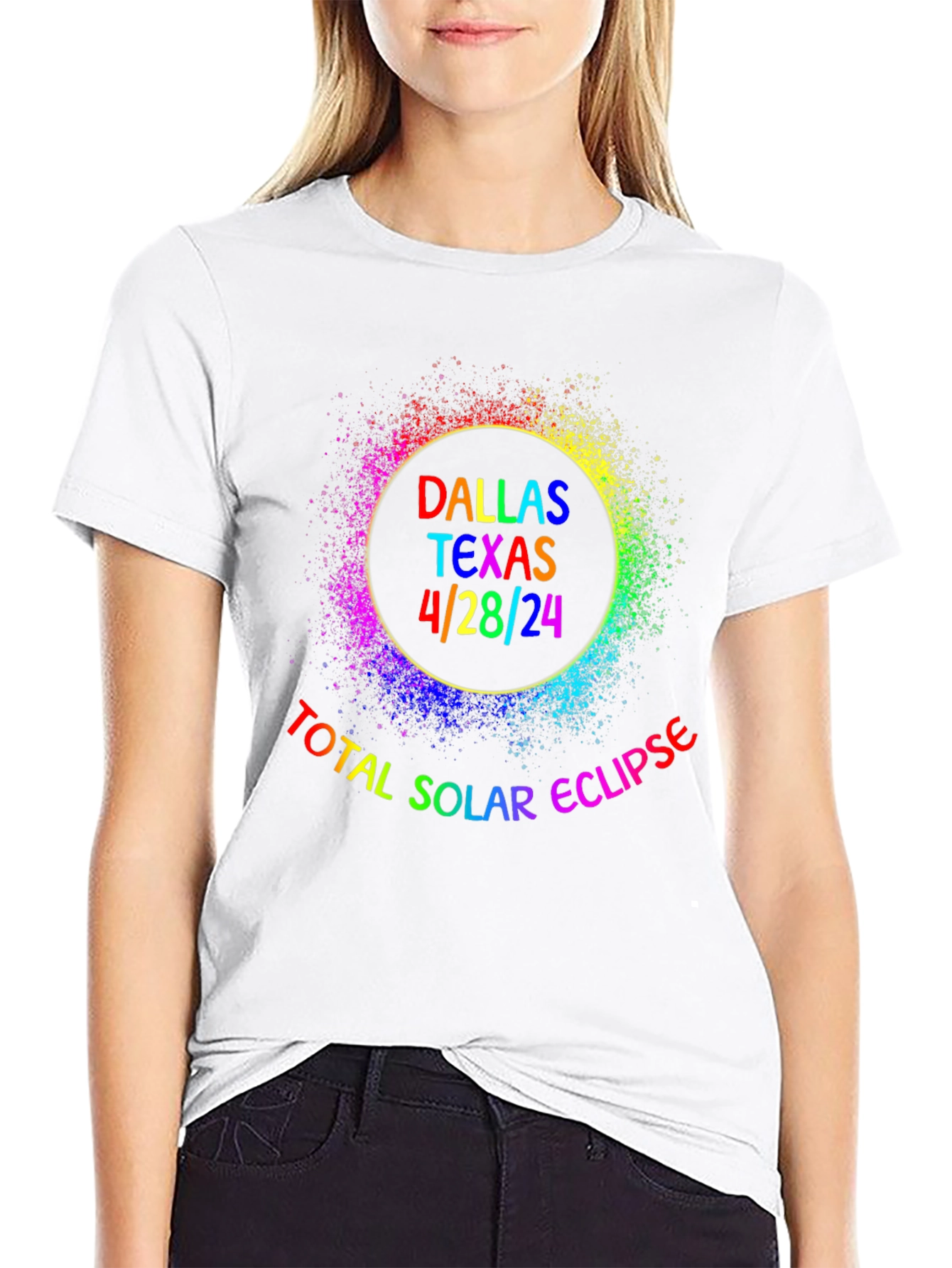 Dallas Texas Total Solar Eclipse April 2024 T-Shirt