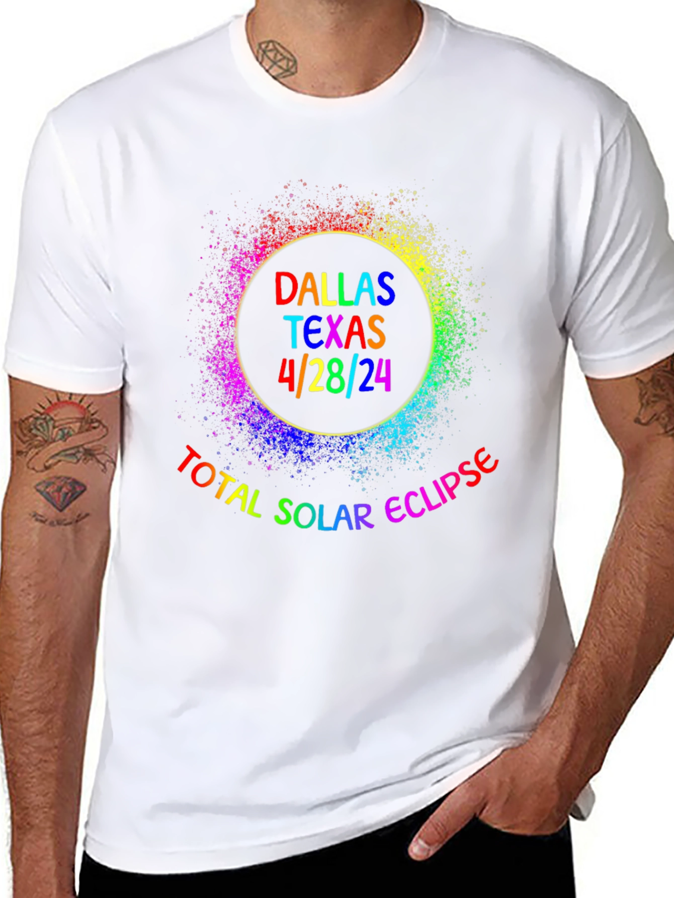 Dallas Texas Total Solar Eclipse April 2024 T-Shirt