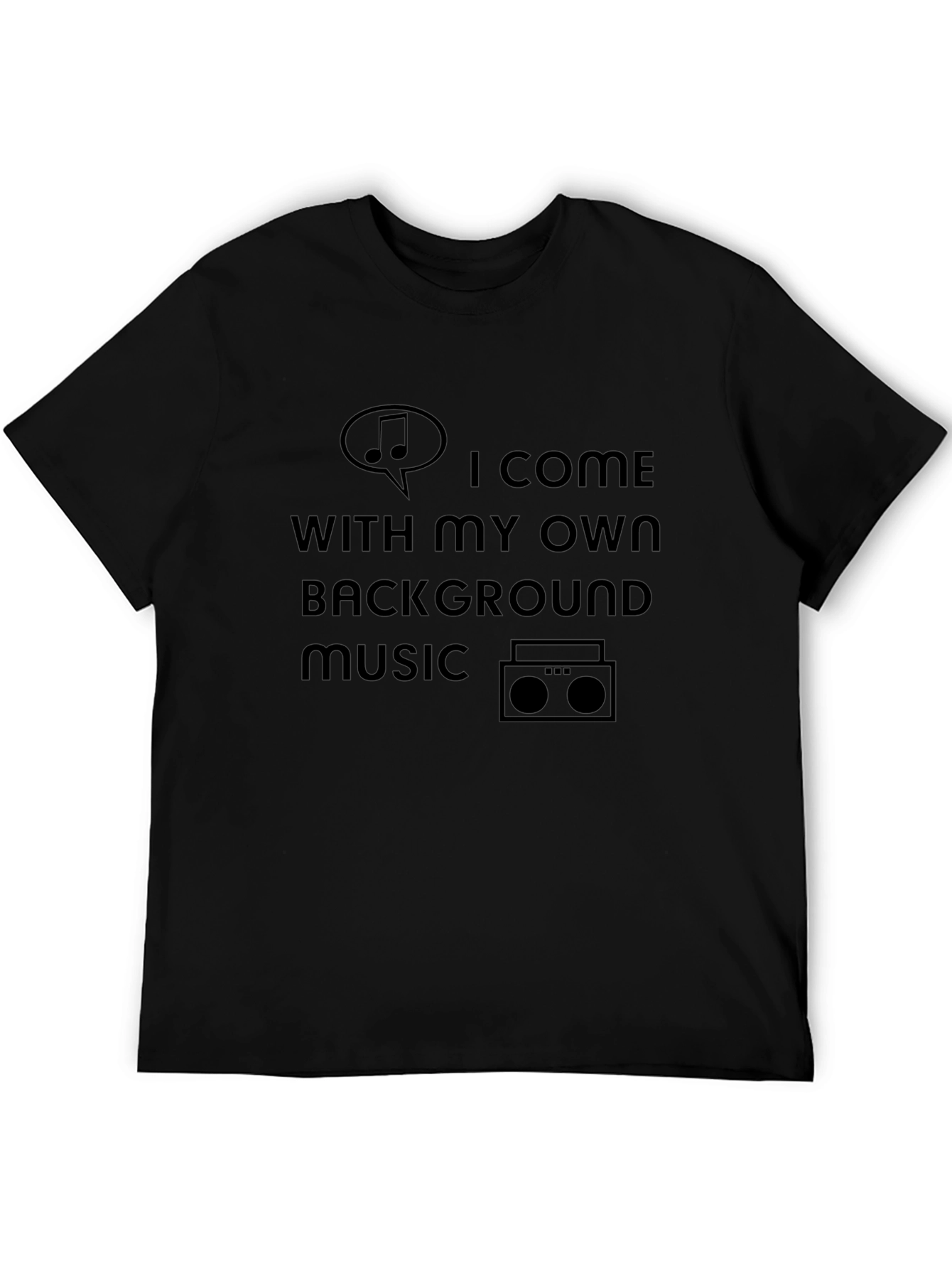 Funny Music Lover T-Shirt - Background Music