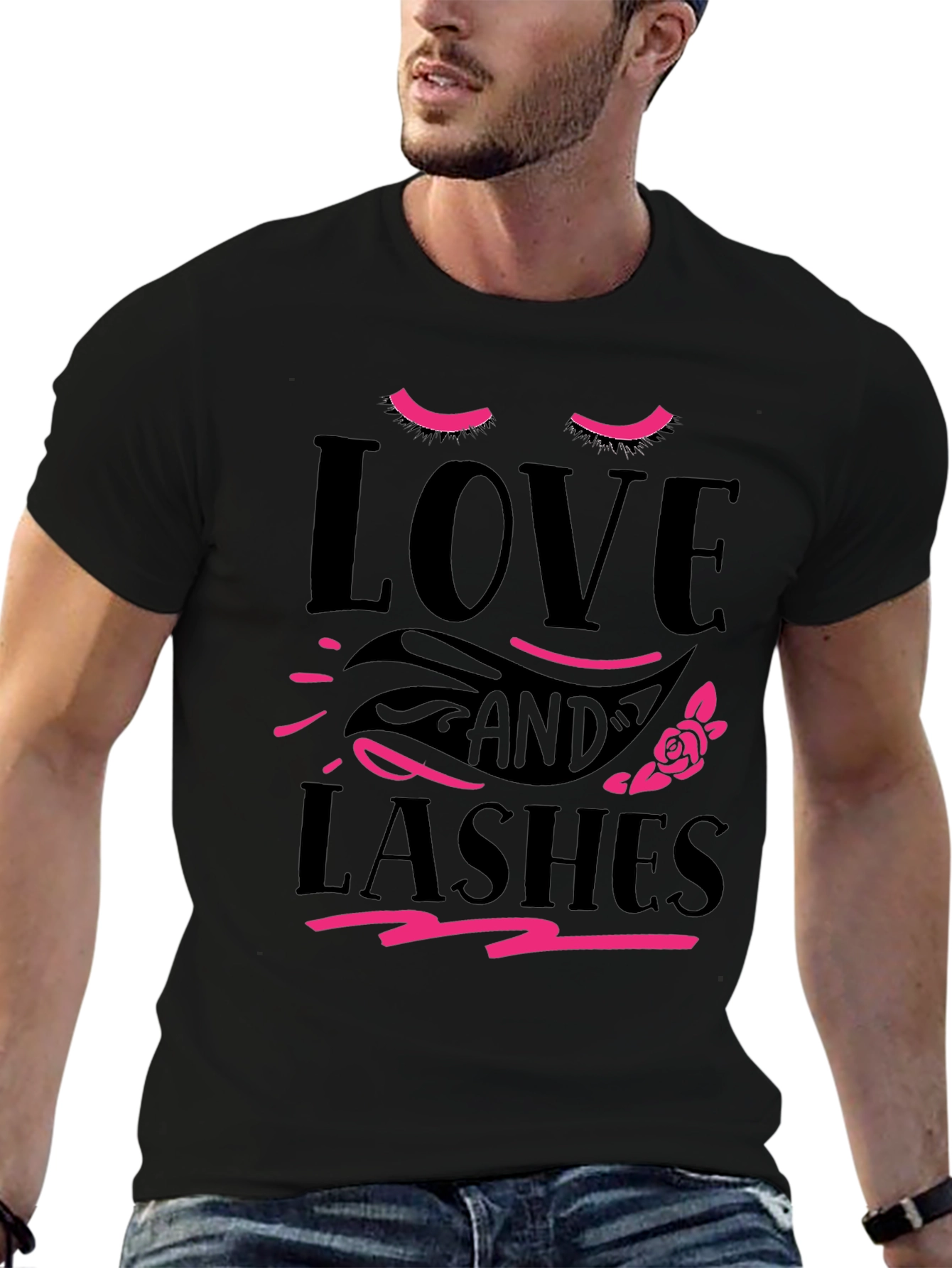 Love and Lashes Graphic Tee