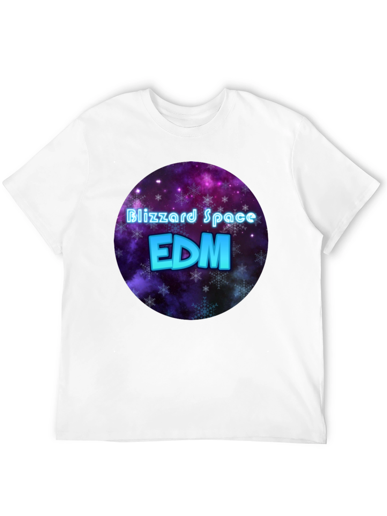 Blizzard Space EDM T-Shirt - Unique Graphic Tee