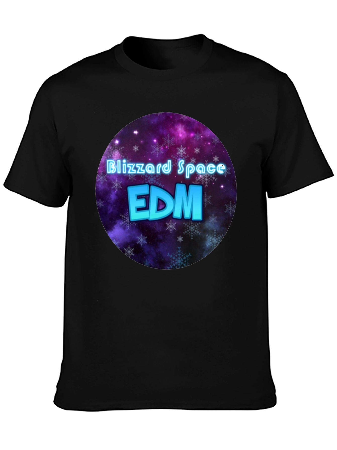 Blizzard Space EDM T-Shirt - Unique Graphic Tee